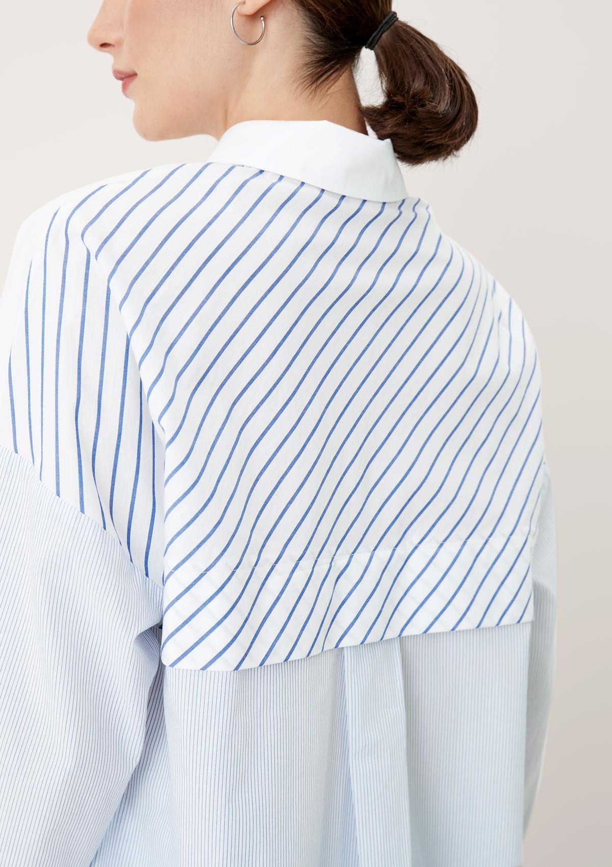 s.Oliver Long sleeve blouse with striped pattern