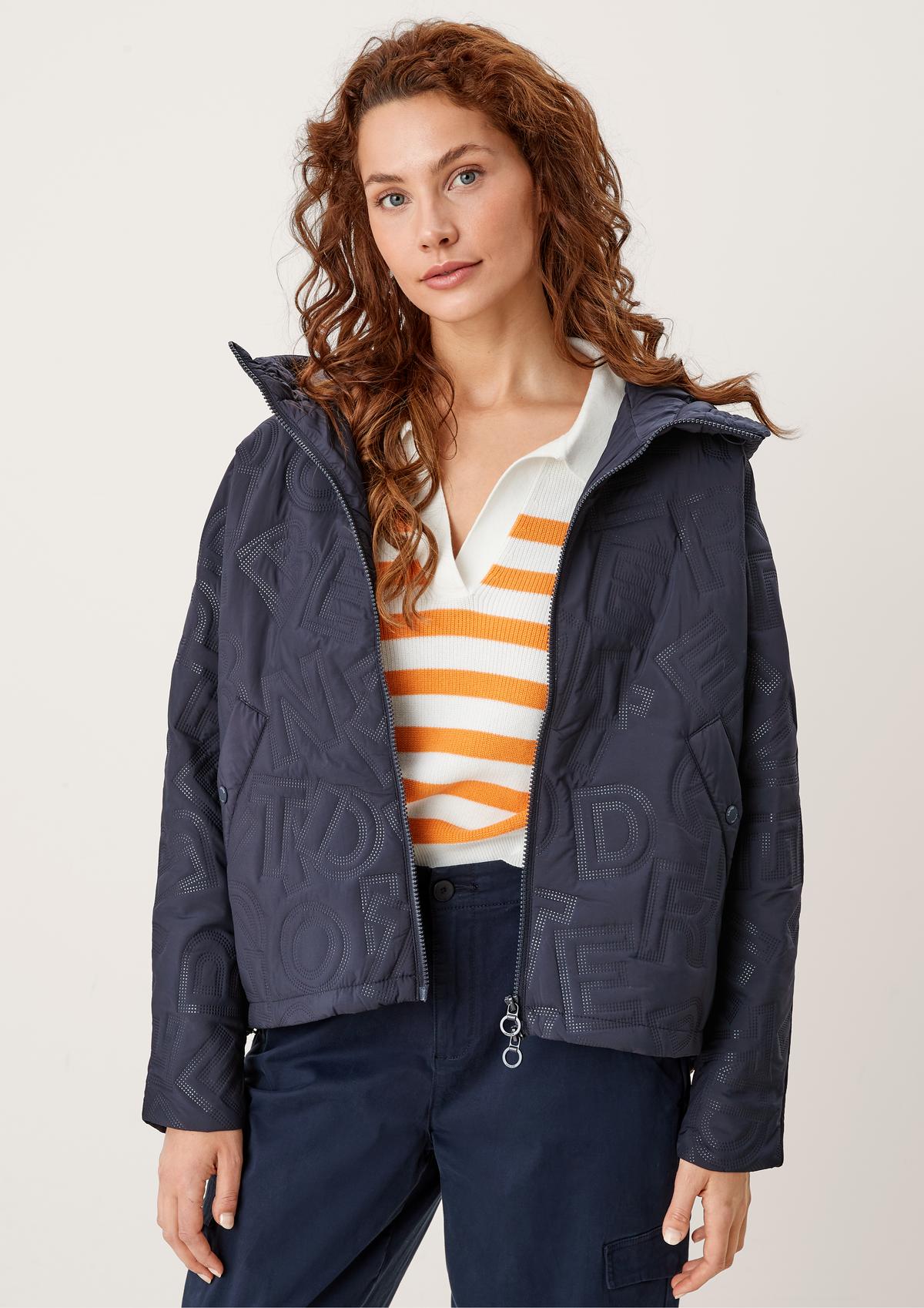 s.Oliver Jacket with an embossed logo