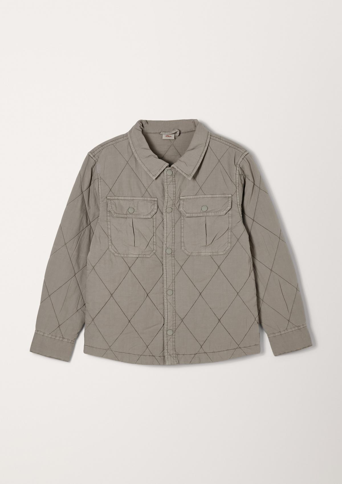 s.Oliver Shirt jacket with quilting