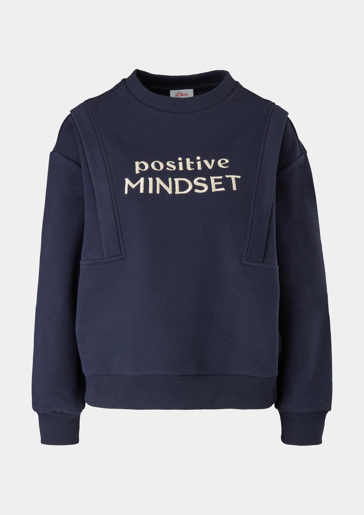 s.Oliver Soft sweatshirt with lettering