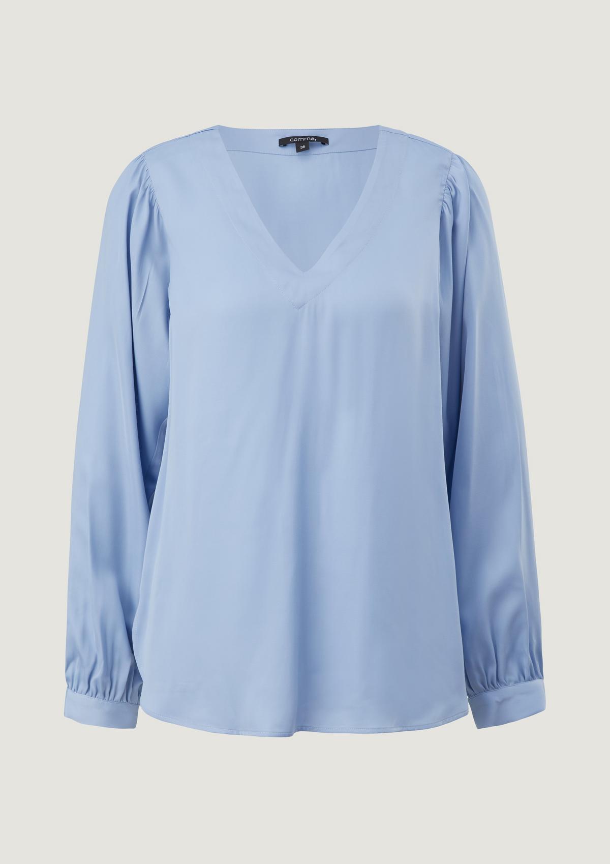comma Viscose patterned blouse