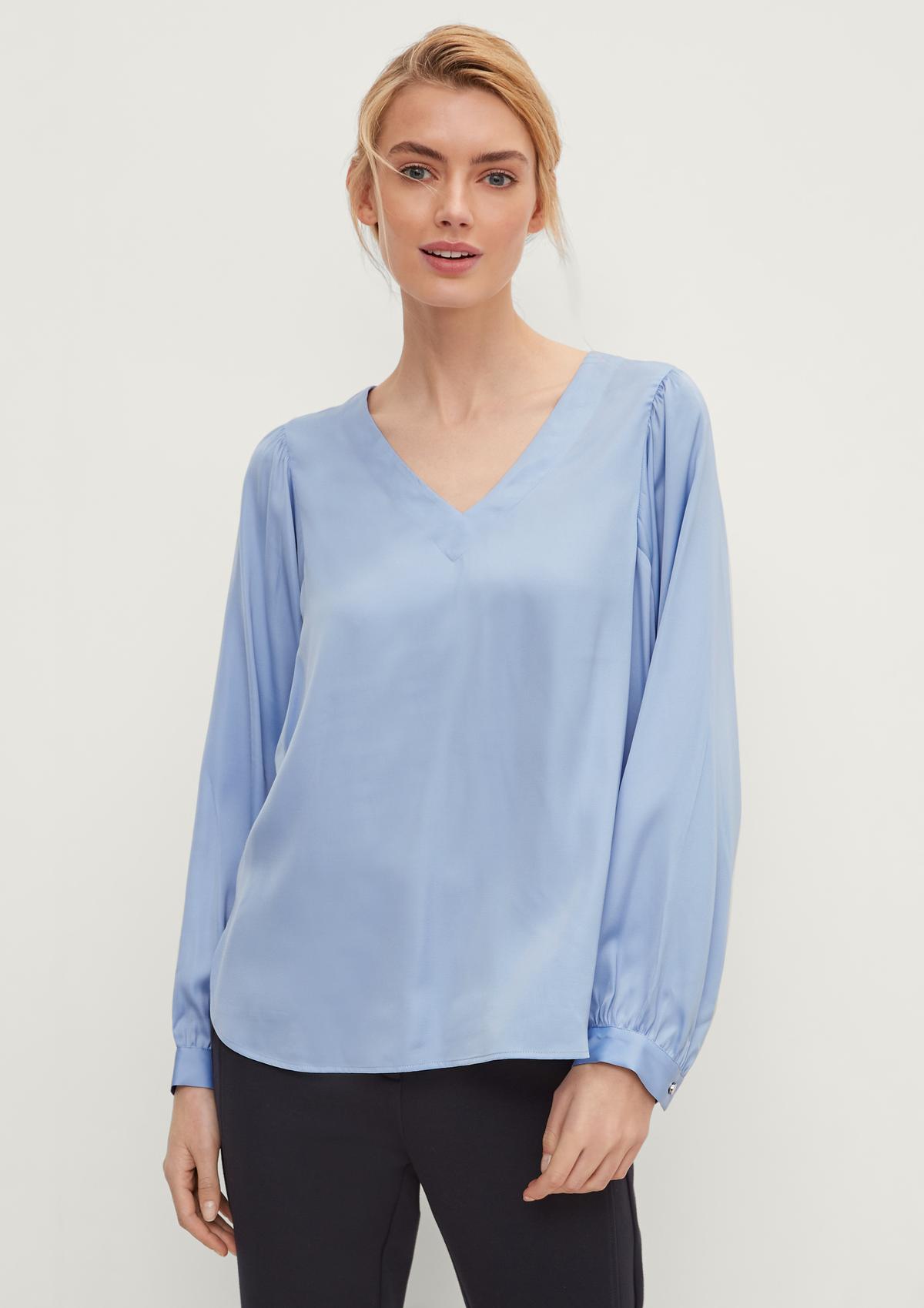 comma Viscose patterned blouse