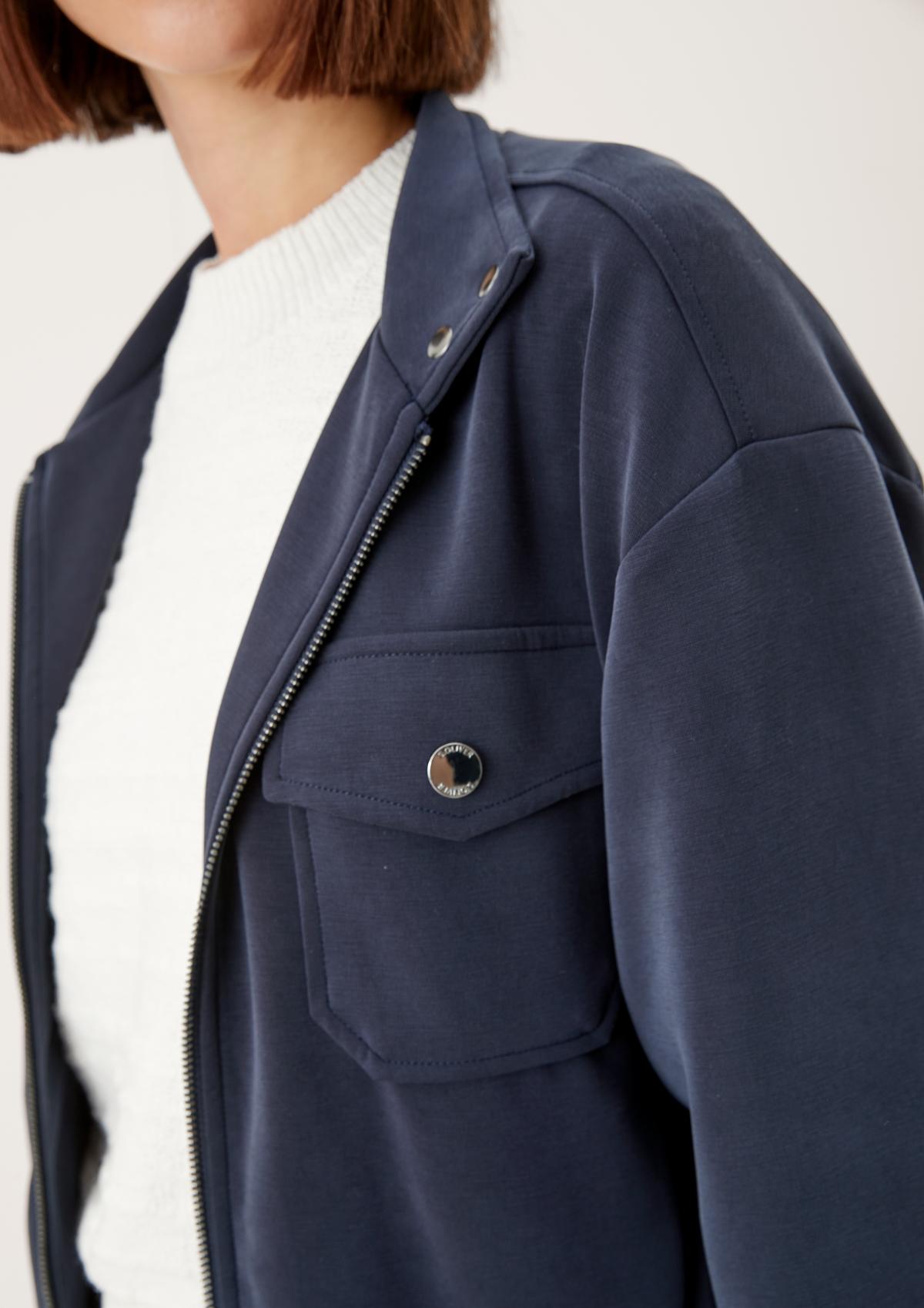 s.Oliver Jacket in scuba jersey