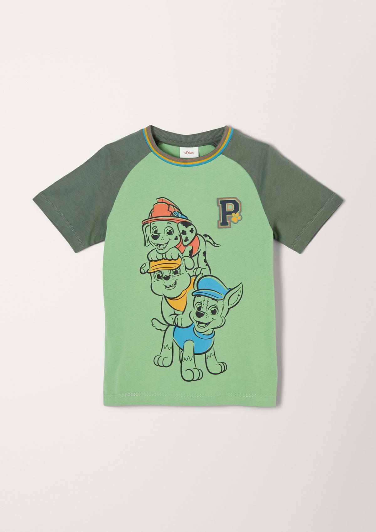 s.Oliver T-shirt à manches courtes animé d'un imprimé Pat' Patrouille
