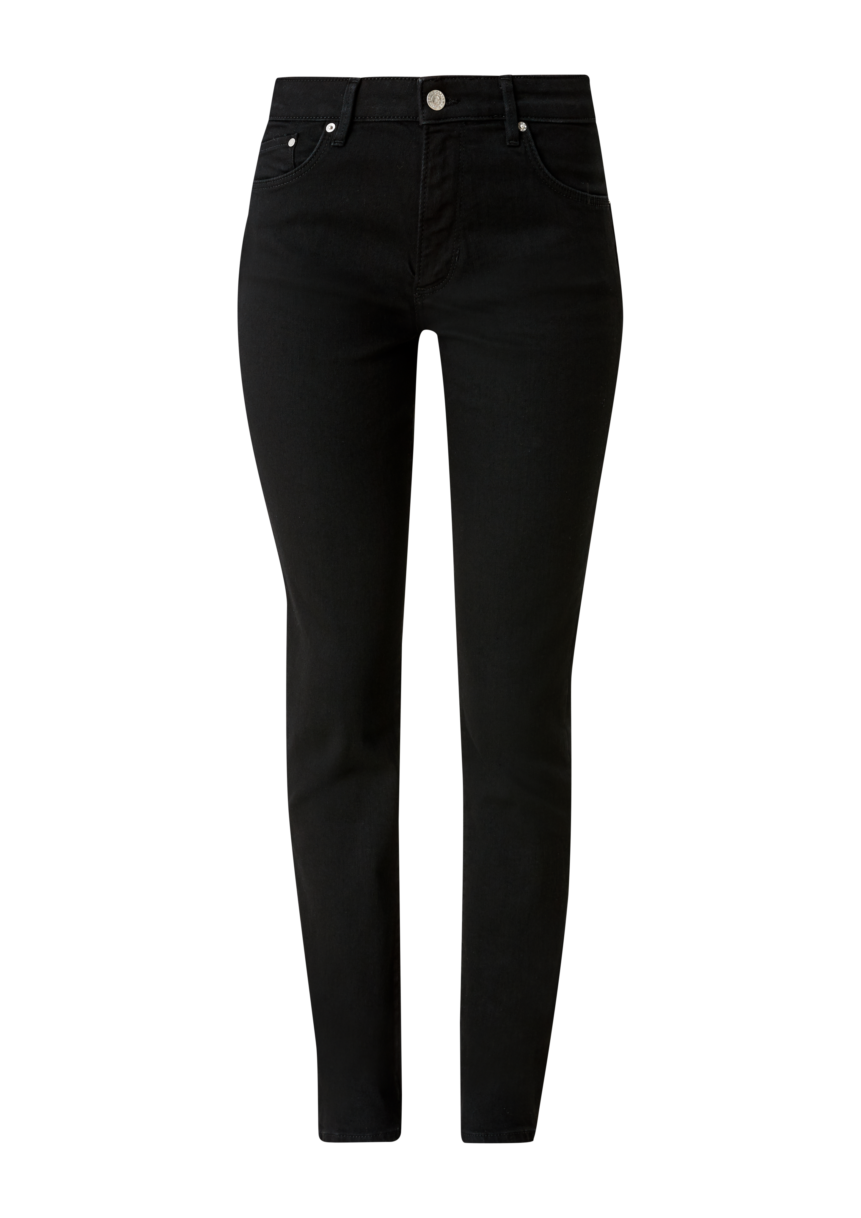 Thumbnail - s.Oliver - Jeans Betsy / Slim Fit / Mid Rise / Slim Leg, Damen, schwarz
