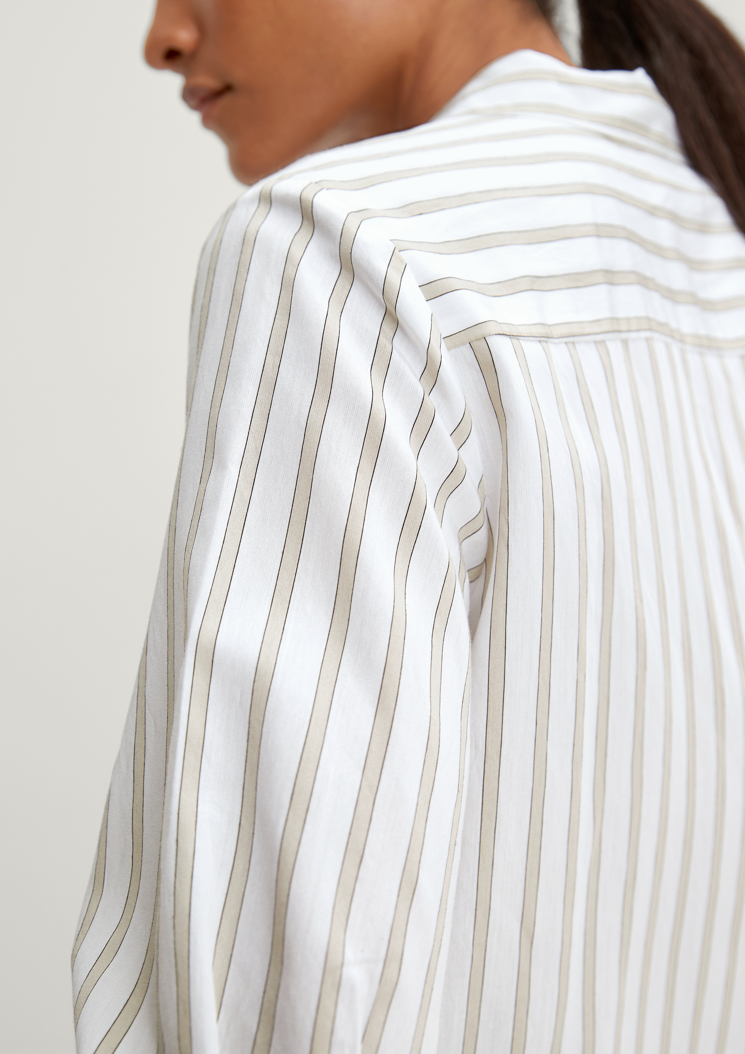 Streifenbluse in 