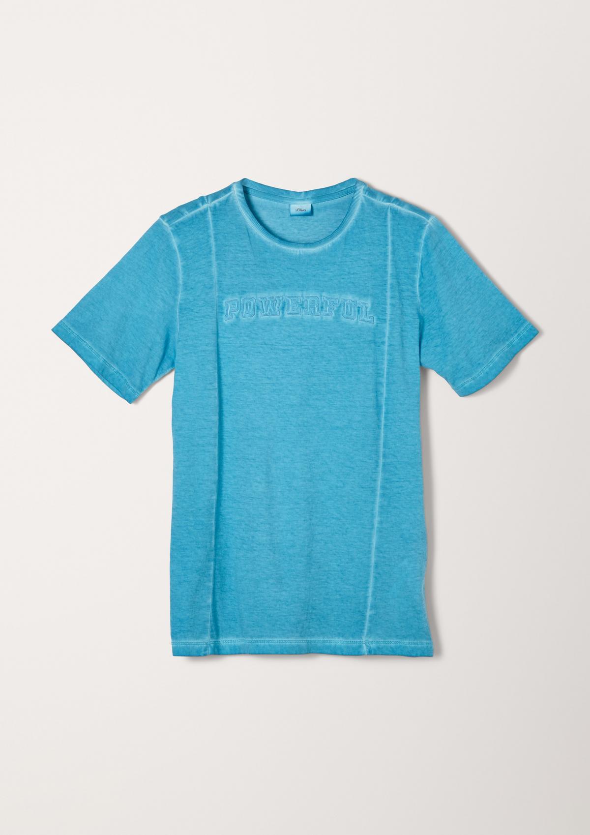 s.Oliver T-shirt met siernaden