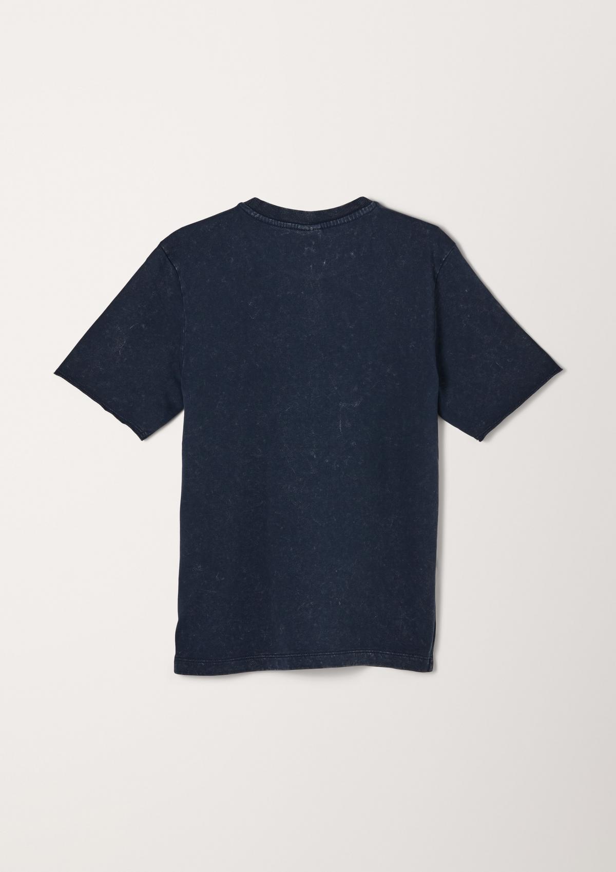 s.Oliver Jersey shirt met garment wash