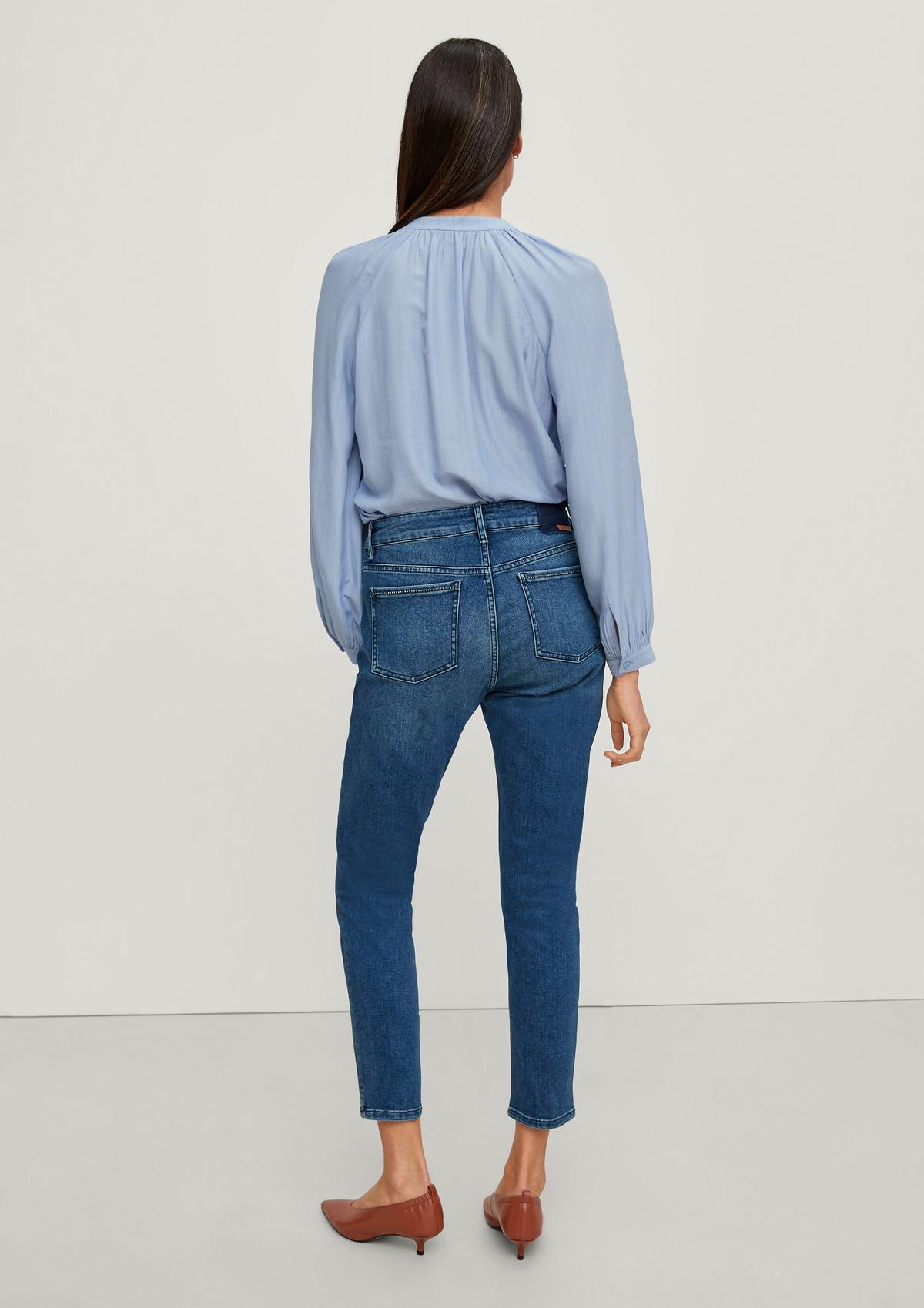 comma Slim: 7/8-Jeans