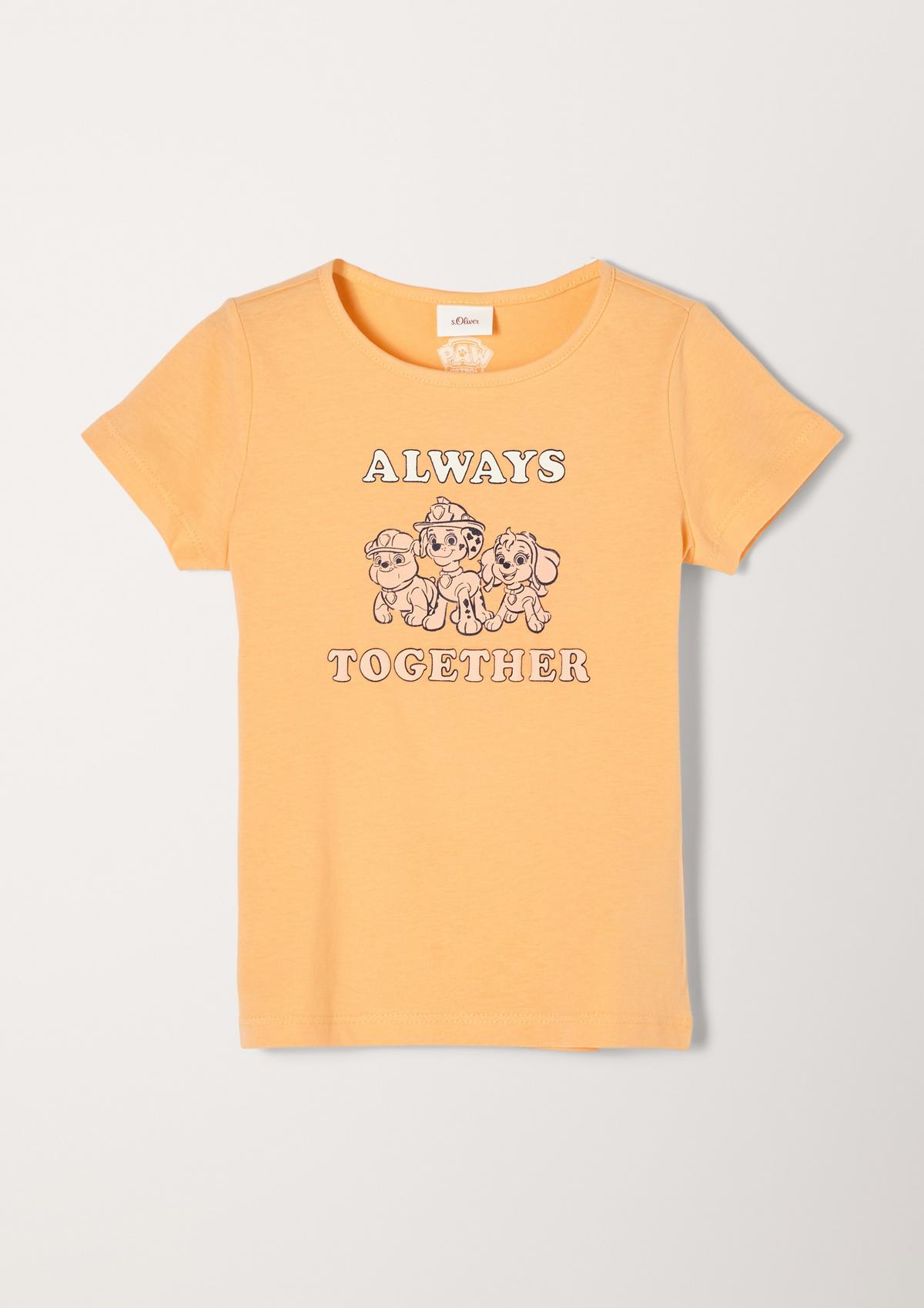 s.Oliver T-shirt with a Paw Patrol print