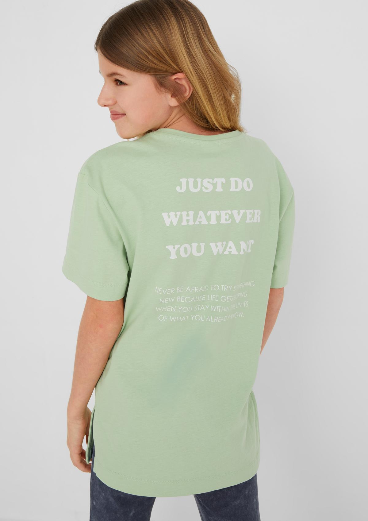 s.Oliver T-shirt met print op de achterkant