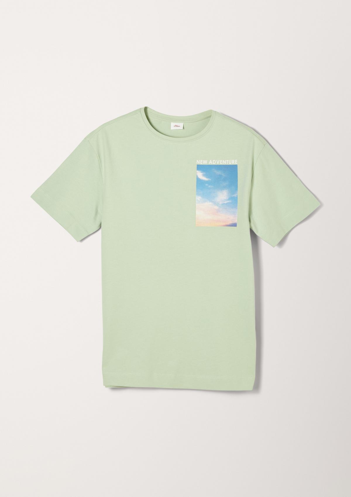 s.Oliver T-shirt à imprimé au dos