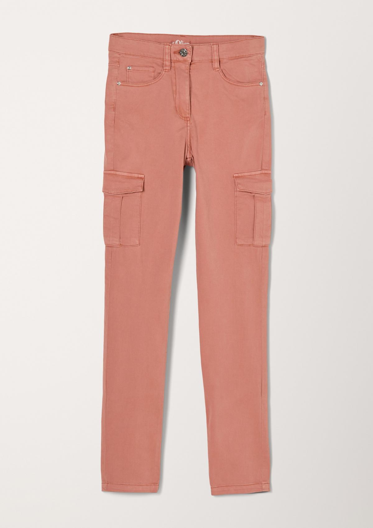 s.Oliver Slim Fit: Trousers with cargo pockets