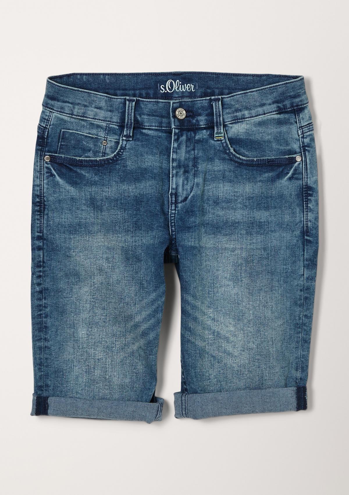 s.Oliver Jeans-Bermuda Seattle / Regular Fit / Mid Rise / Slim Leg