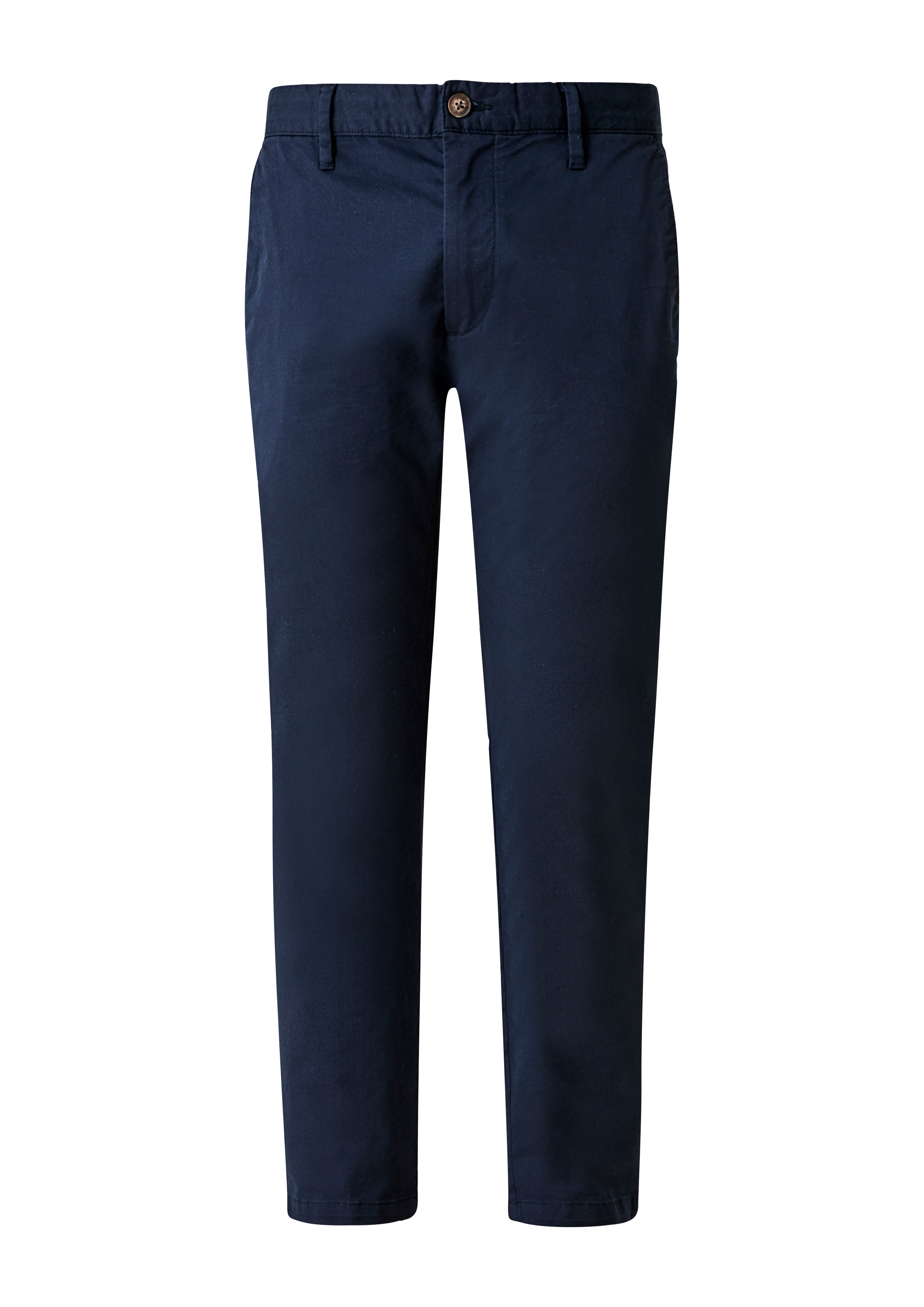 s.Oliver - Austin: Slim Fit-Chino aus Baumwolltwill, Herren, blau