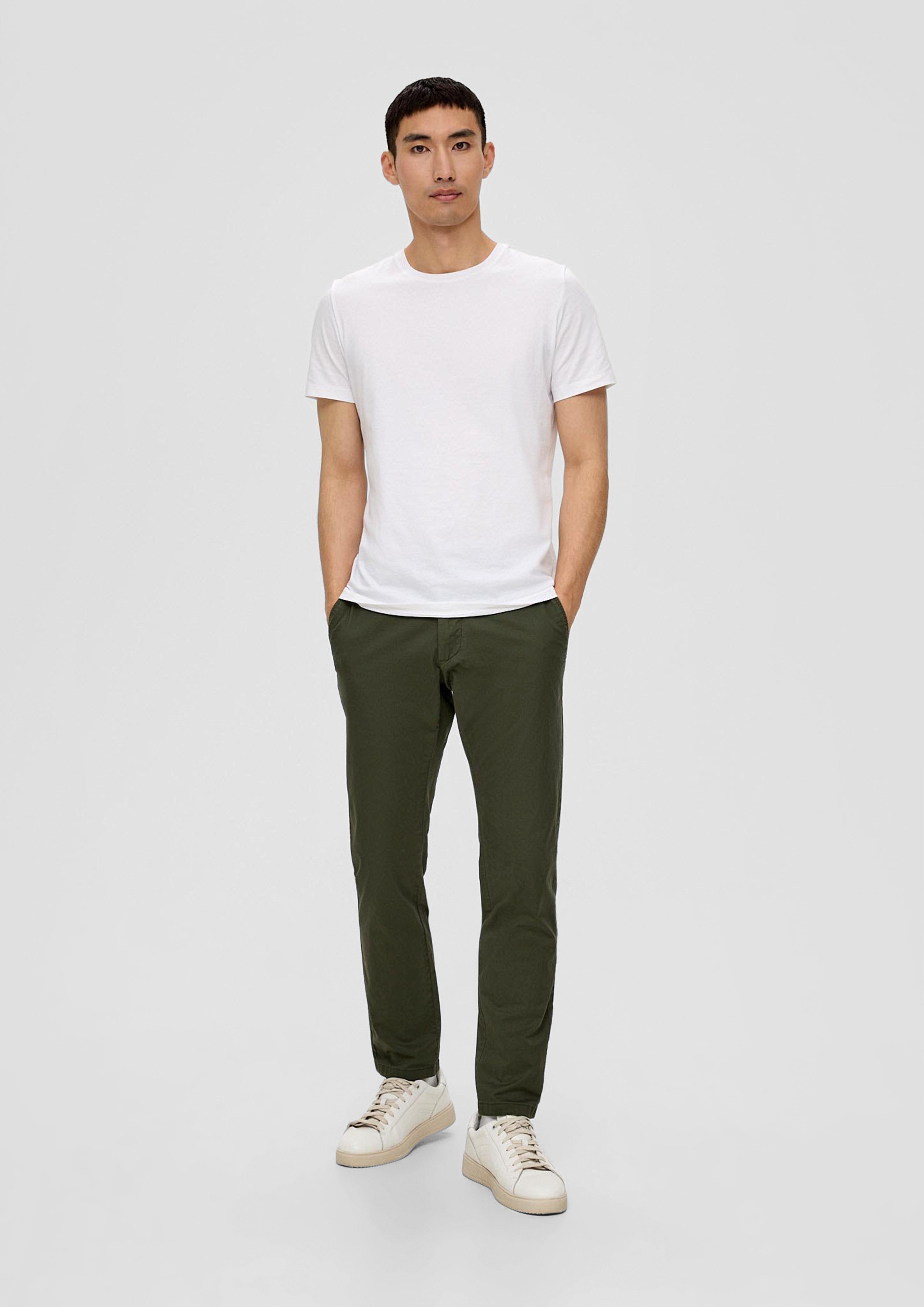 S.Oliver Slim Fit: Chino aus Baumwolltwill