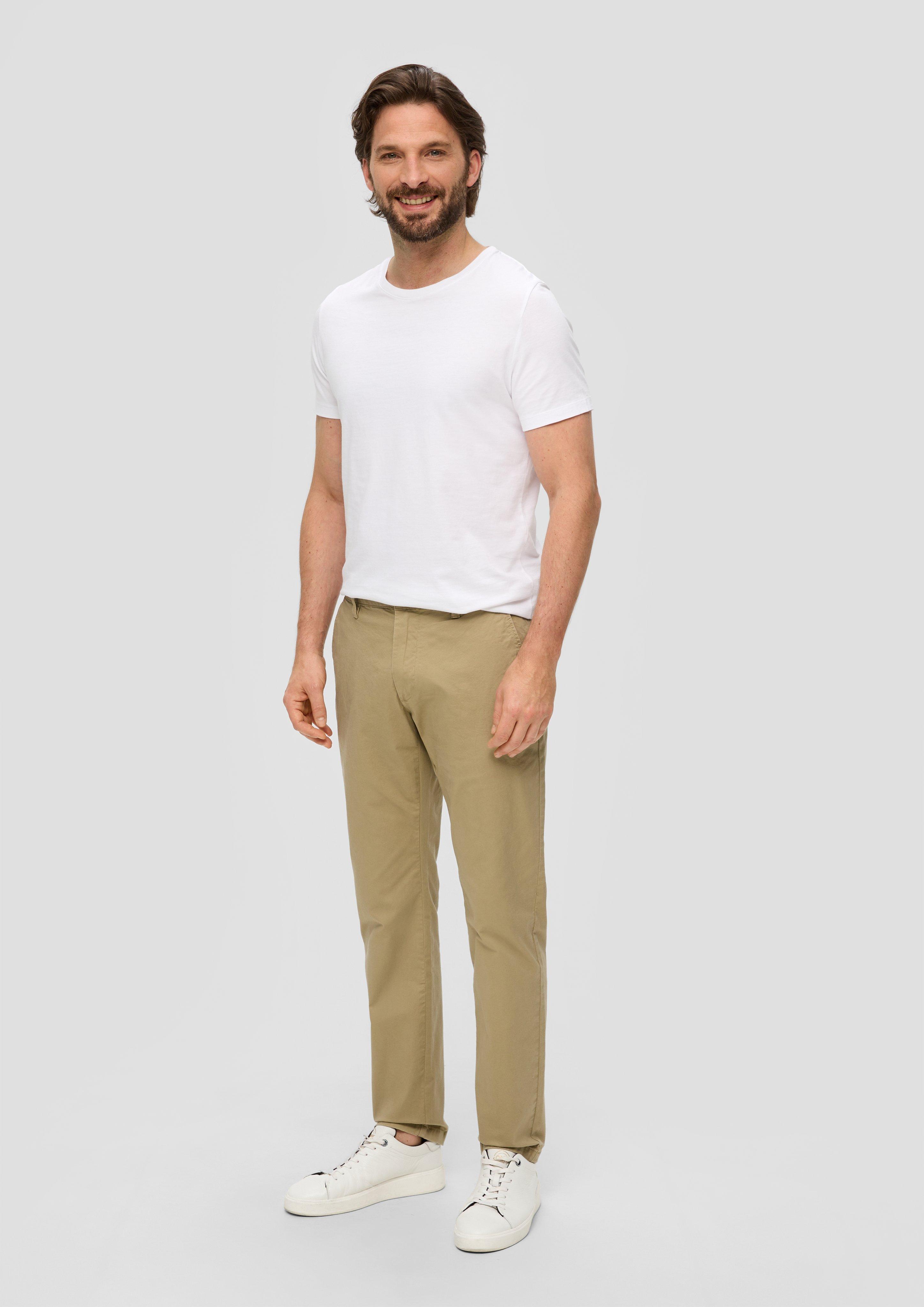 S.Oliver Slim Fit: Chino aus Baumwolltwill