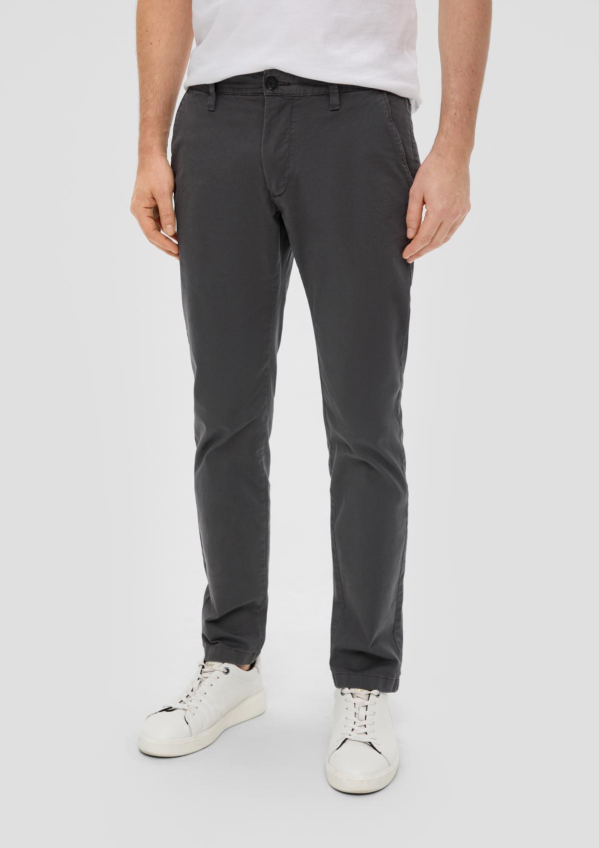 s.Oliver Slim fit: Cotton twill chinos