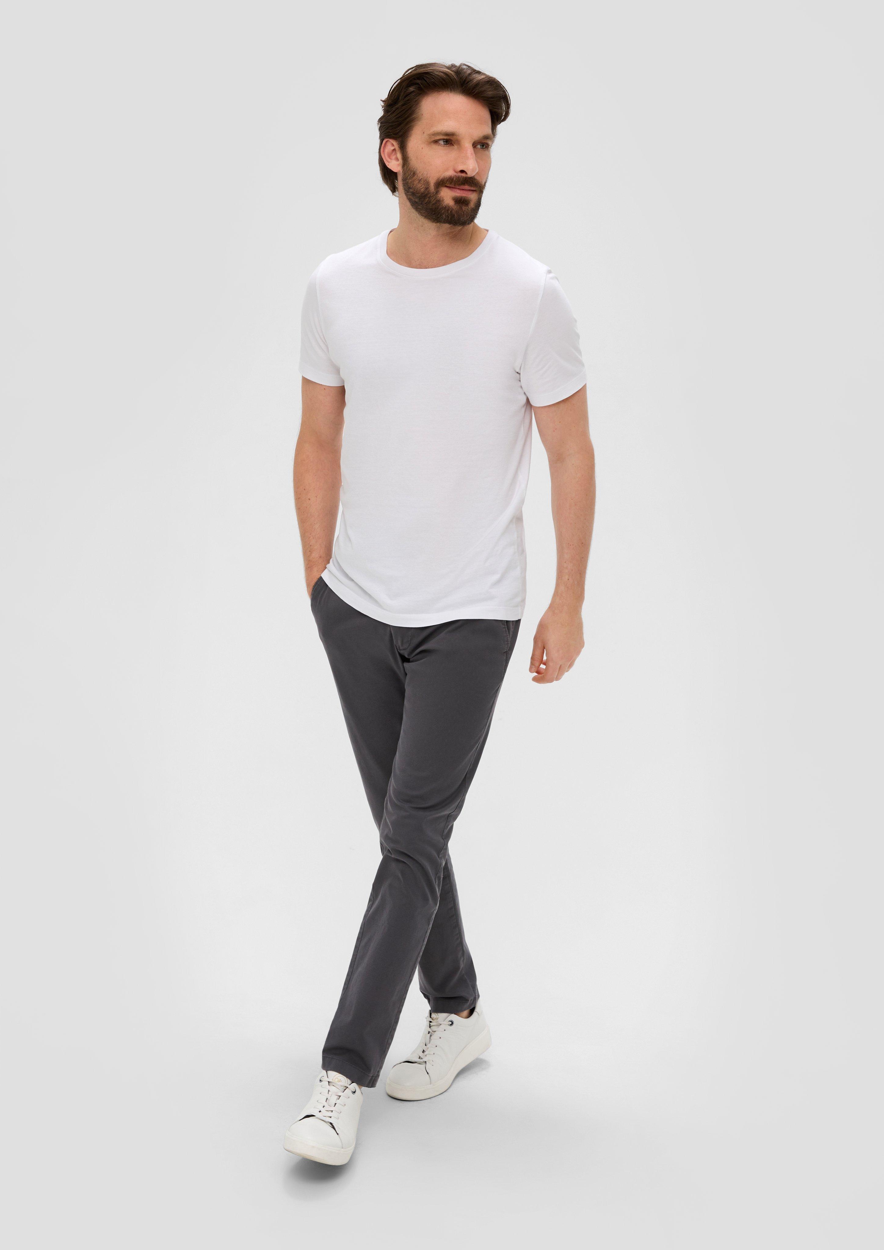 S.Oliver Slim Fit: Chino aus Baumwolltwill