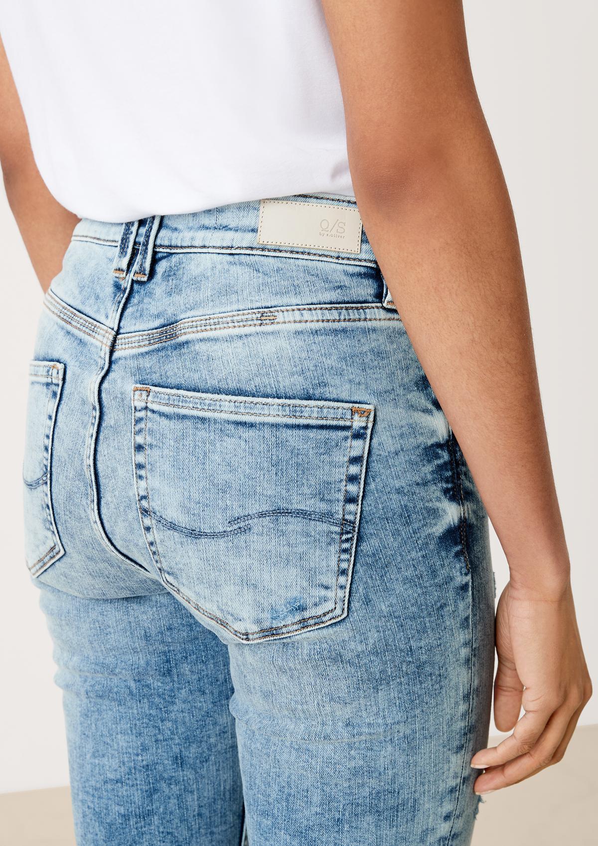 s.Oliver Skinny: jeans in a trendy wash