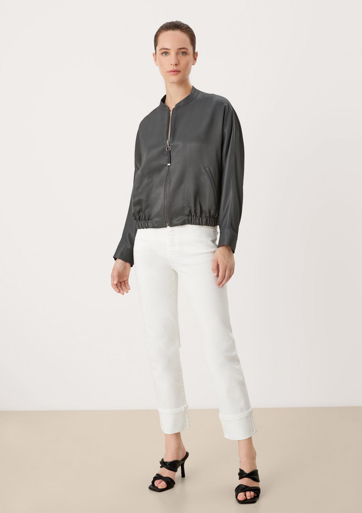 s.Oliver Bomber jacket with a twill texture