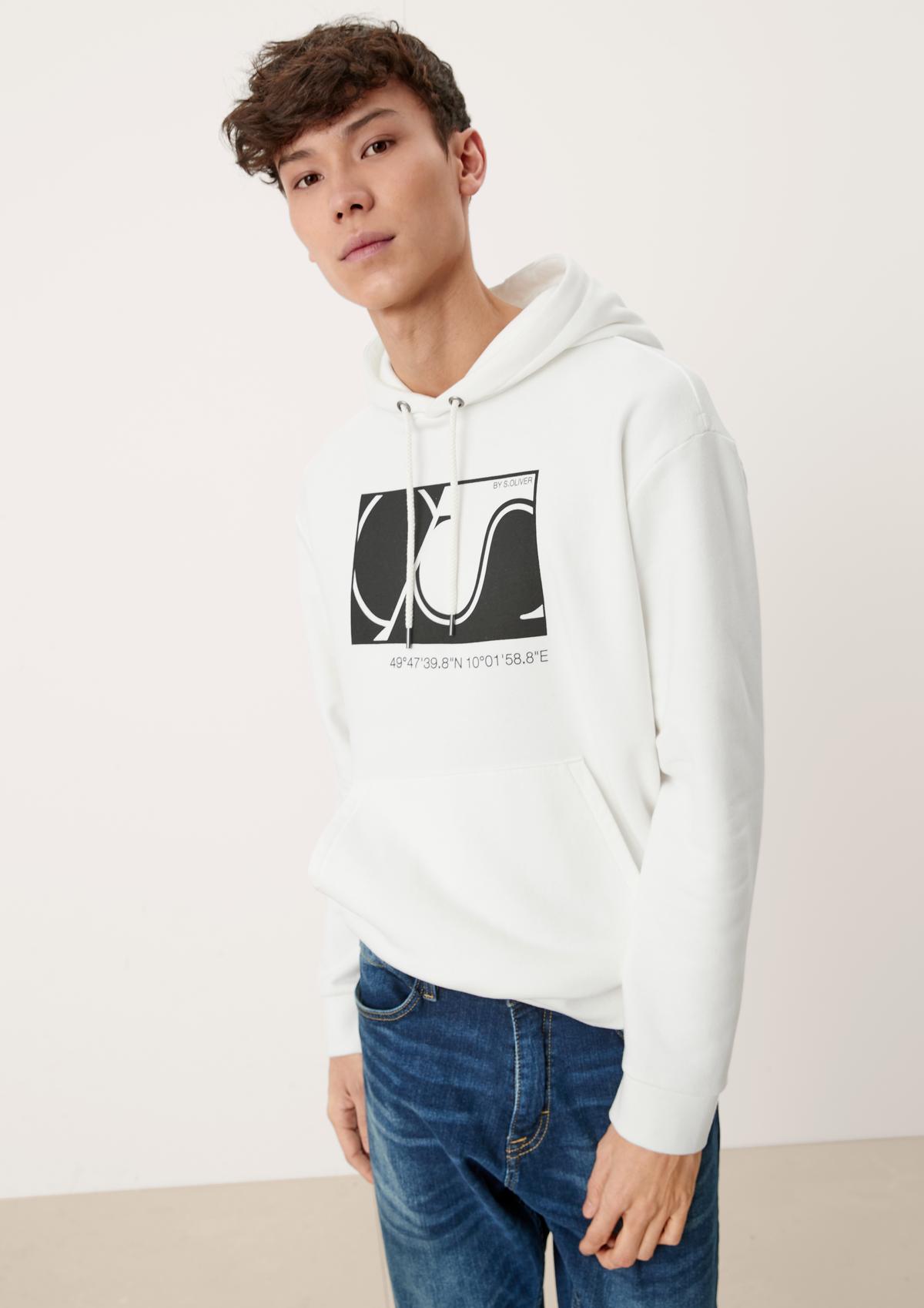 s.Oliver Hoodie with front print