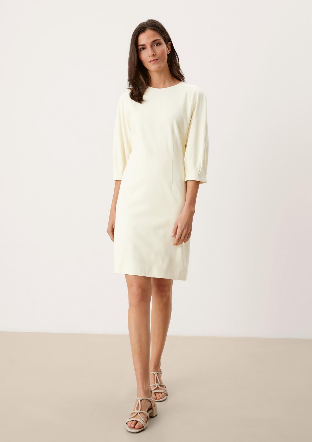 s.Oliver Sheath dress with puff sleeves