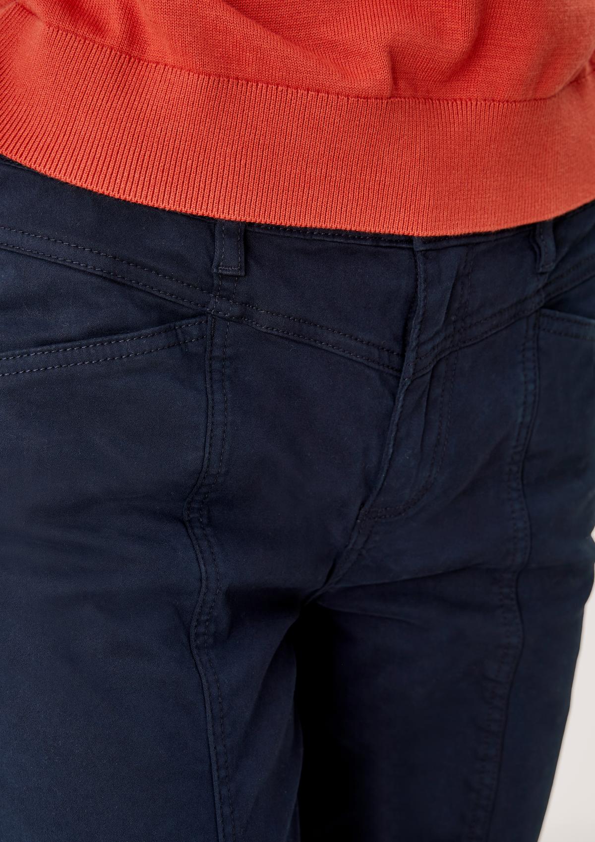 s.Oliver Slim: Kalhoty se sedlovým pasem