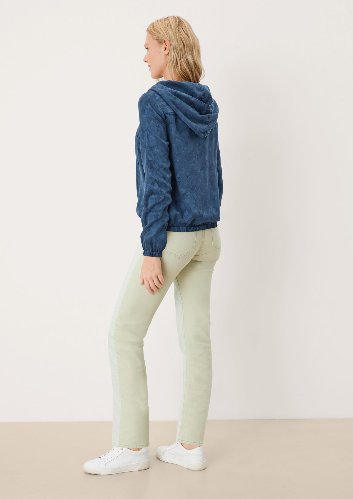 s.Oliver Twill blouse met capuchon