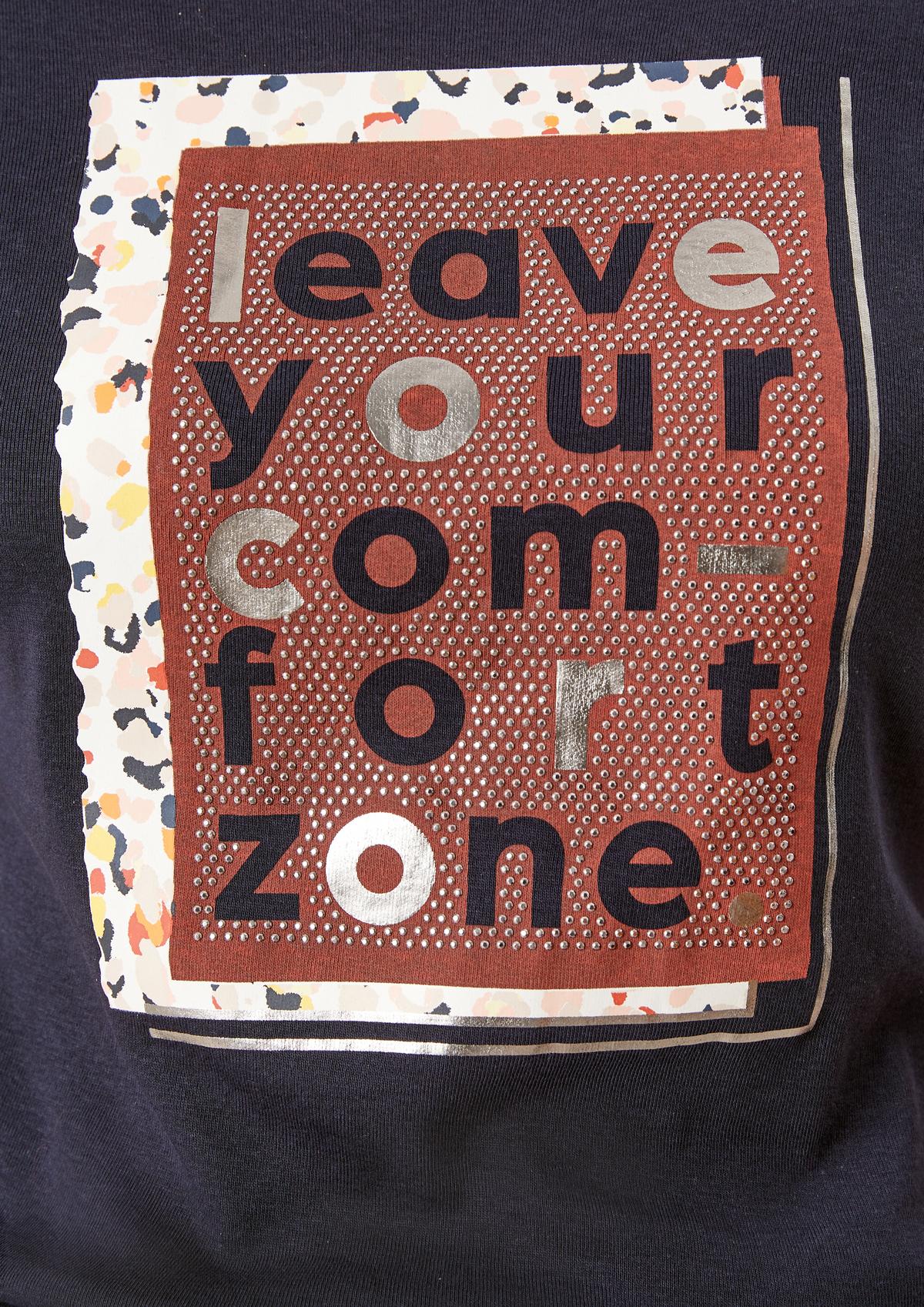 s.Oliver Pamučna majica s printom s prednje strane