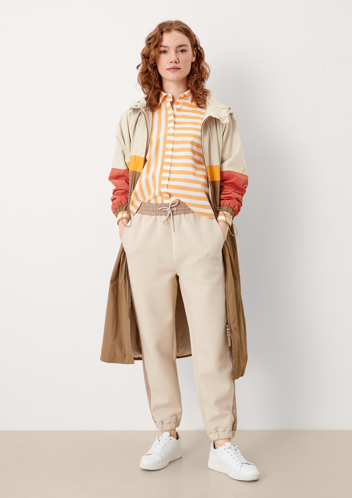 s.Oliver Nylon coat with colour blocking