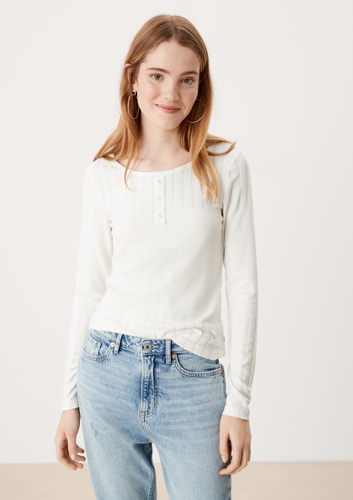 s.Oliver Long sleeve Henley top