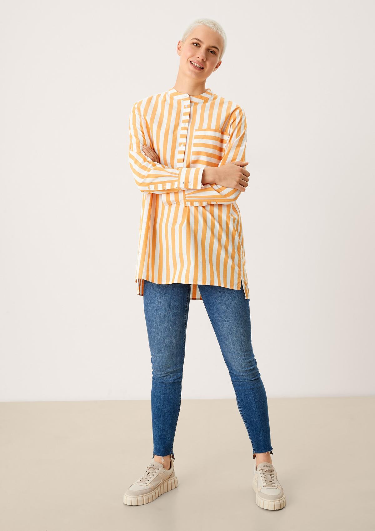 s.Oliver Shirt blouse in an oversized look