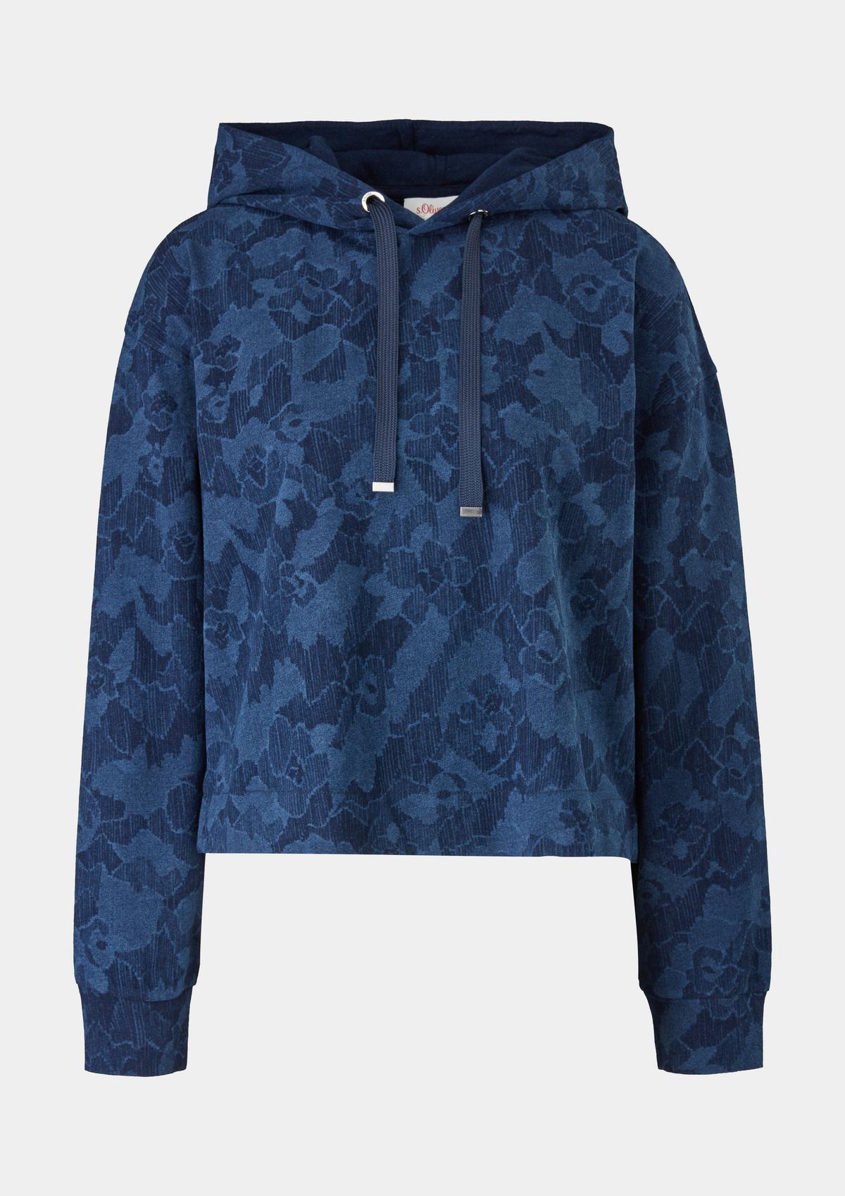 s.Oliver Hooded top in a cropped design