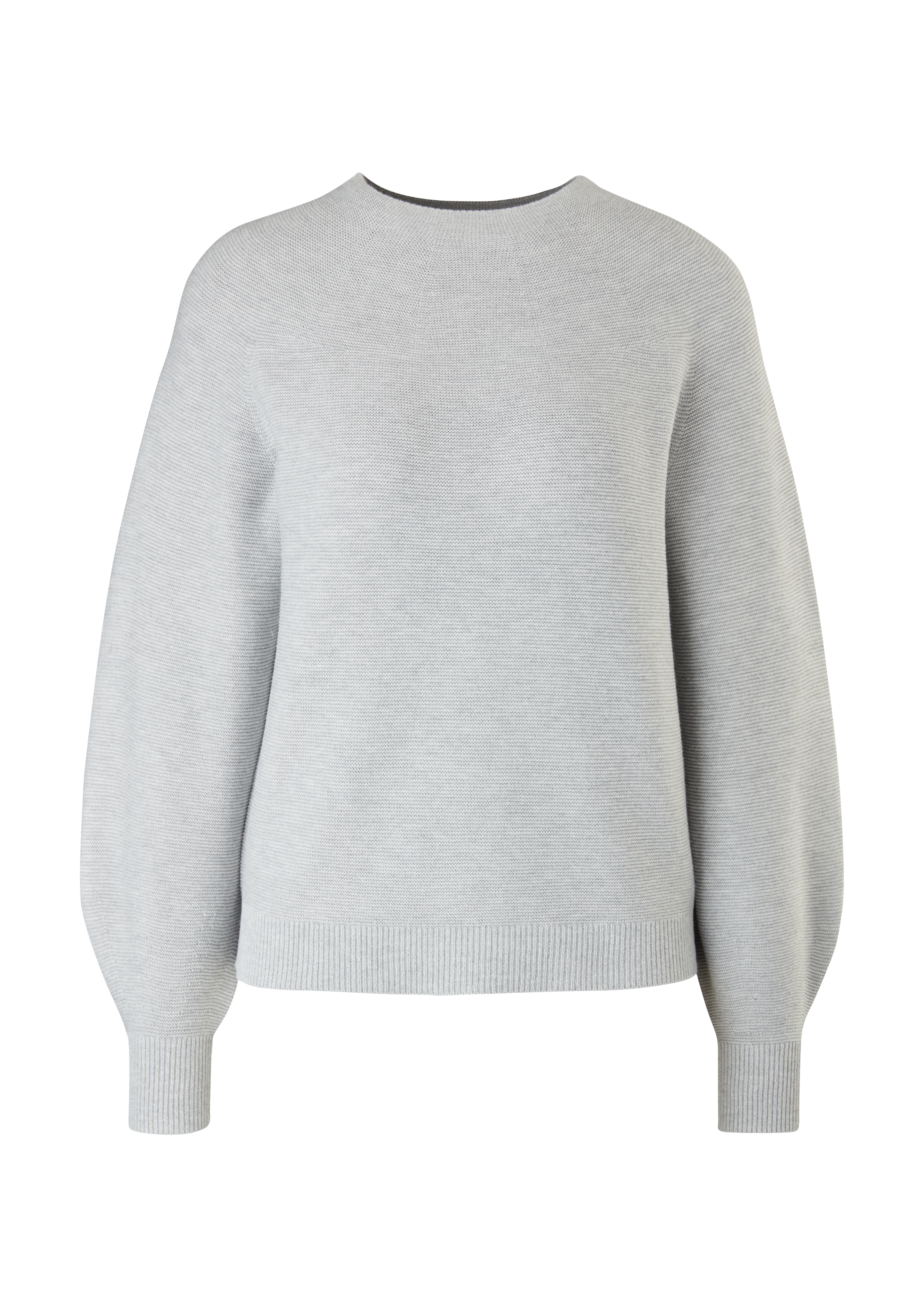 s.Oliver - Strickpullover aus Viskosemix, Damen, grau