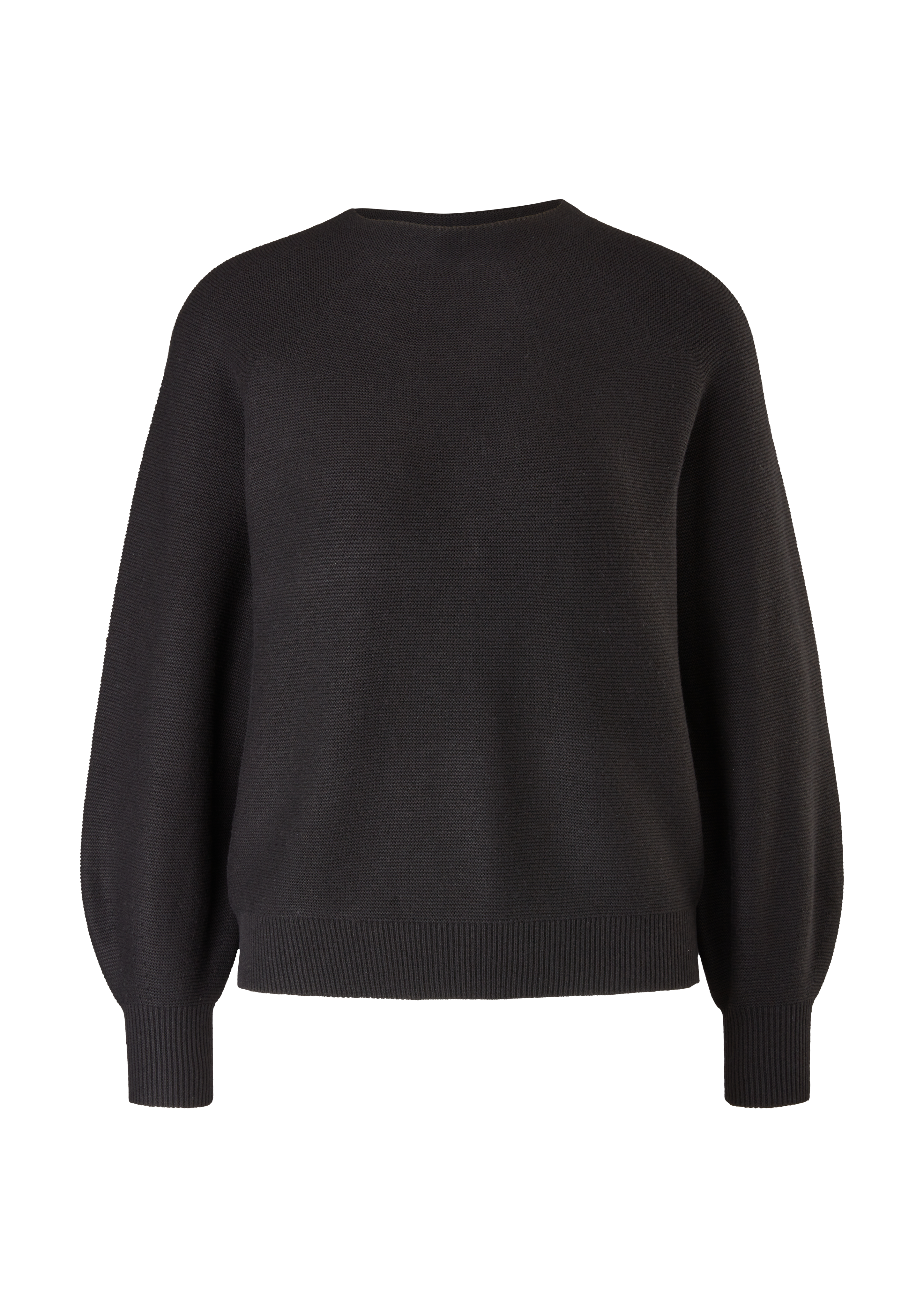 s.Oliver - Strickpullover aus Viskosemix, Damen, schwarz