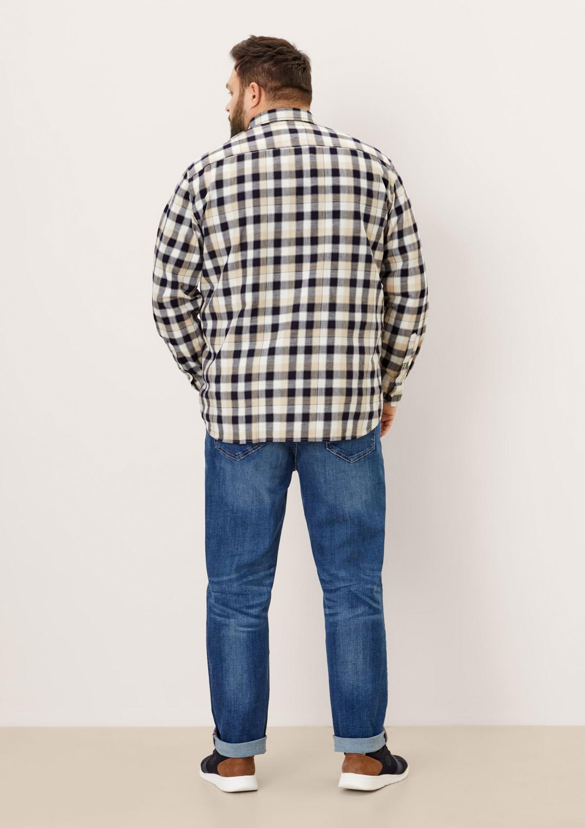 s.Oliver Regular : chemise à carreaux