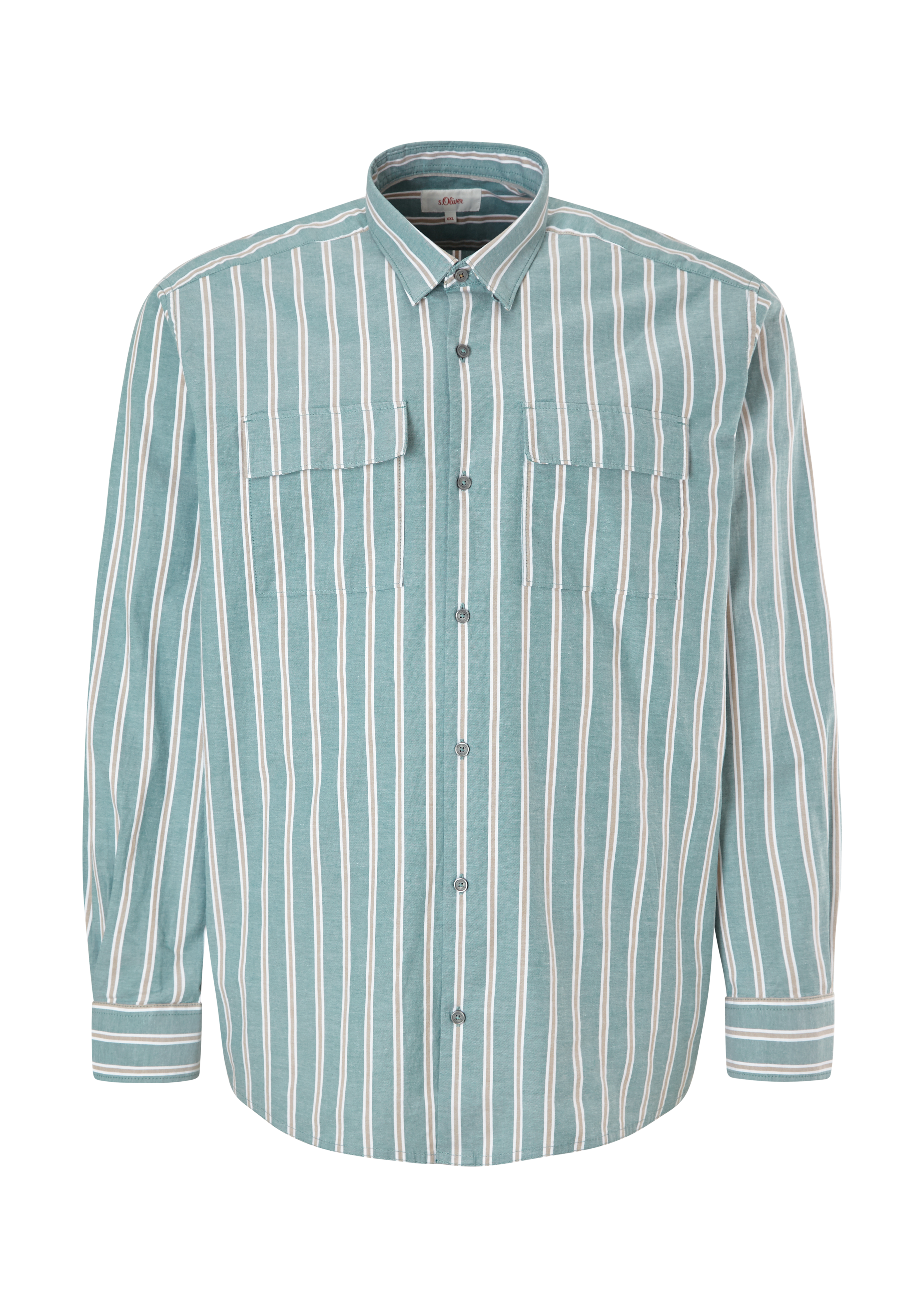 s.Oliver Regular: Hemd mit Streifen
