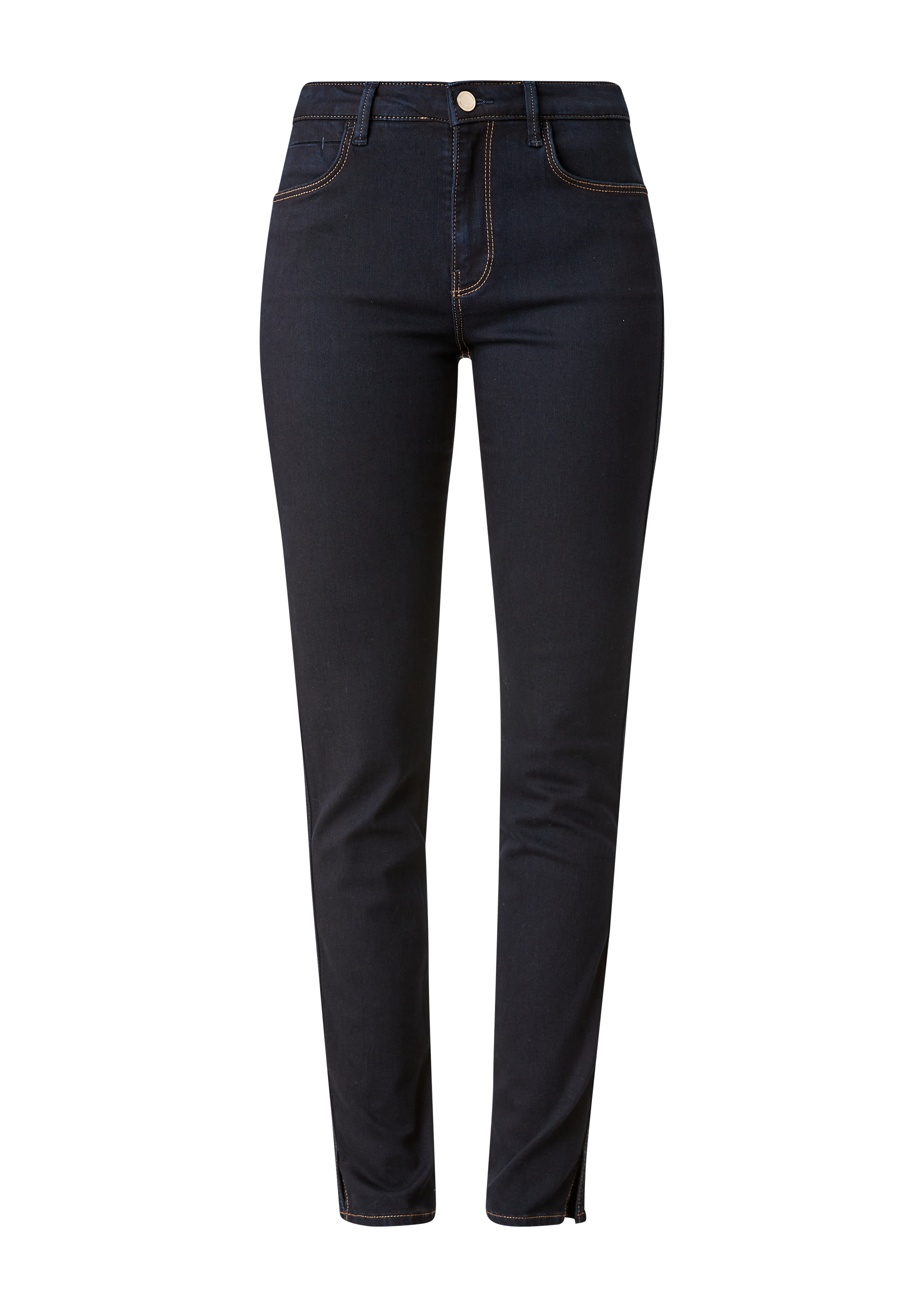 s.Oliver - Jeans Sienna / Slim Fit / Mid Rise / Slim Leg, Damen, blau