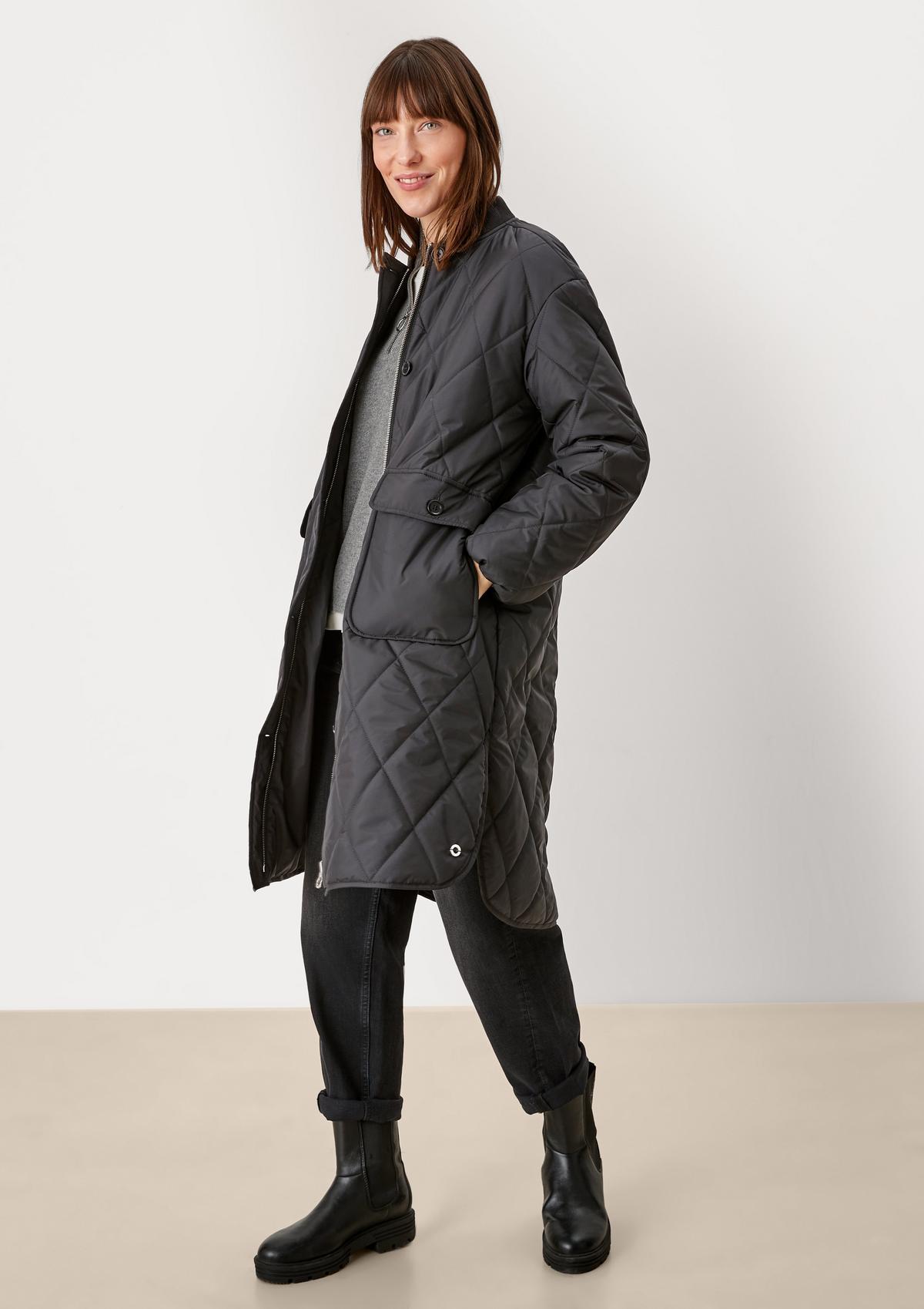s.Oliver Reversible coat with quilting