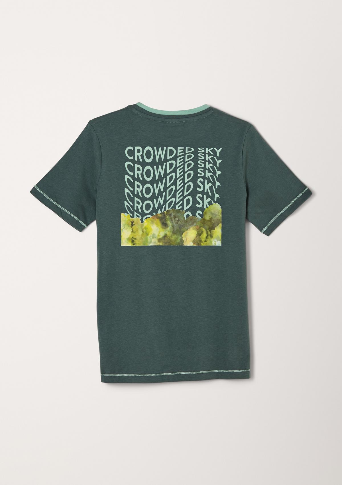 s.Oliver T-Shirt mit Layering-Ausschnitt