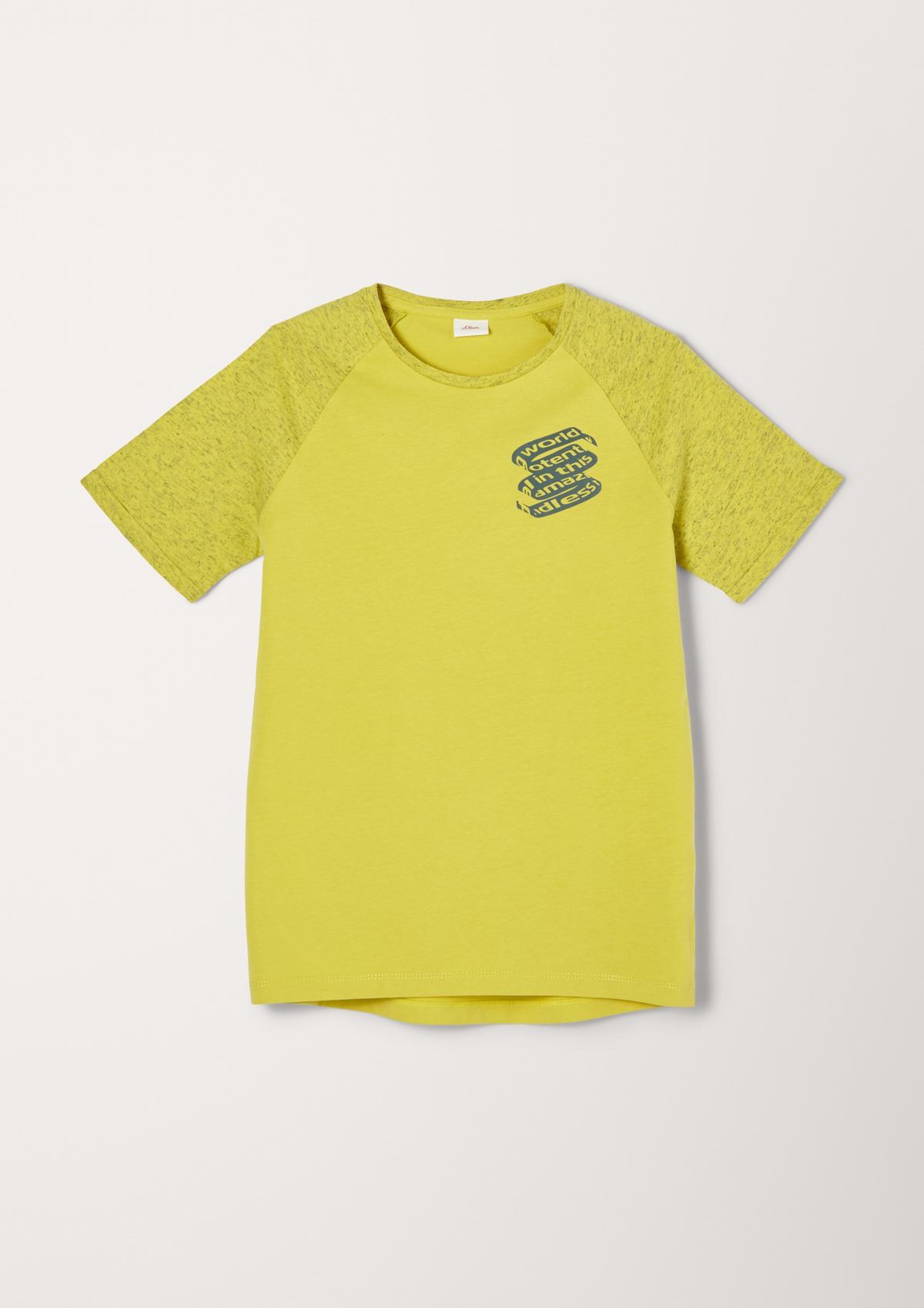 s.Oliver T-shirt en jersey animé d’un détail imprimé