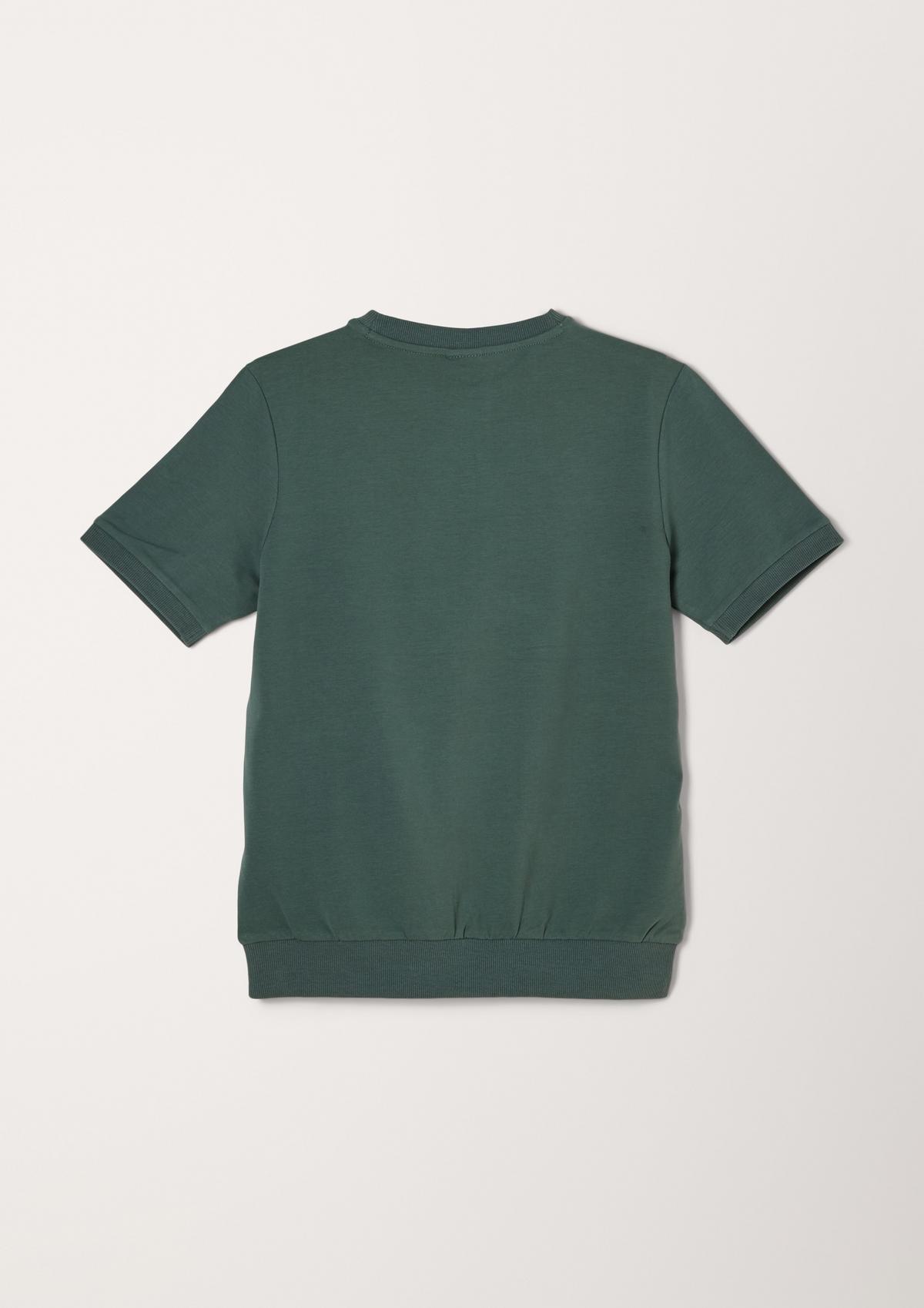 s.Oliver T-shirt made of lightweight sweatshirt fabric