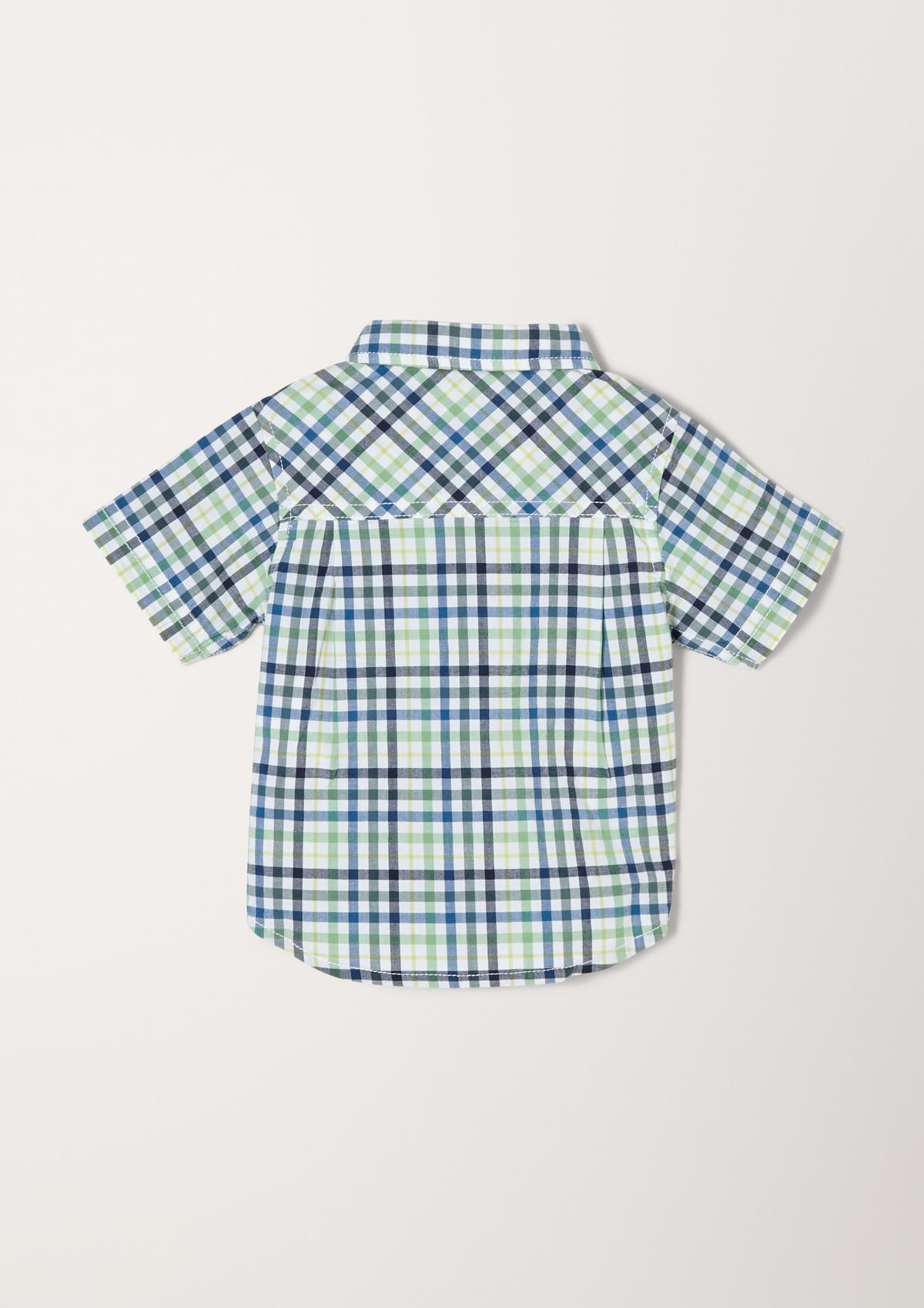 s.Oliver shirt with a check pattern