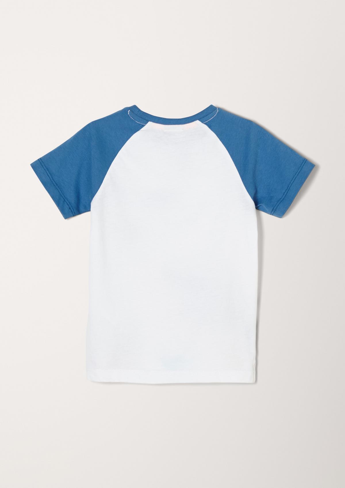 s.Oliver T-Shirt mit Aquarell-Print
