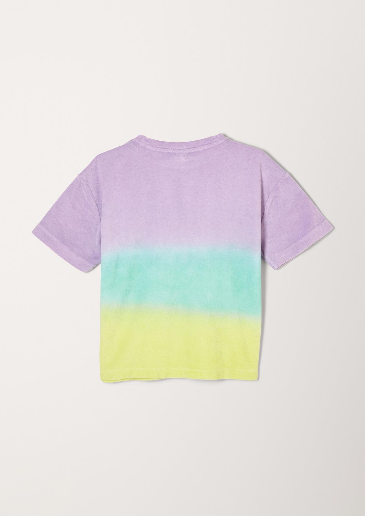 s.Oliver Frotteeshirt mit Colourblocking