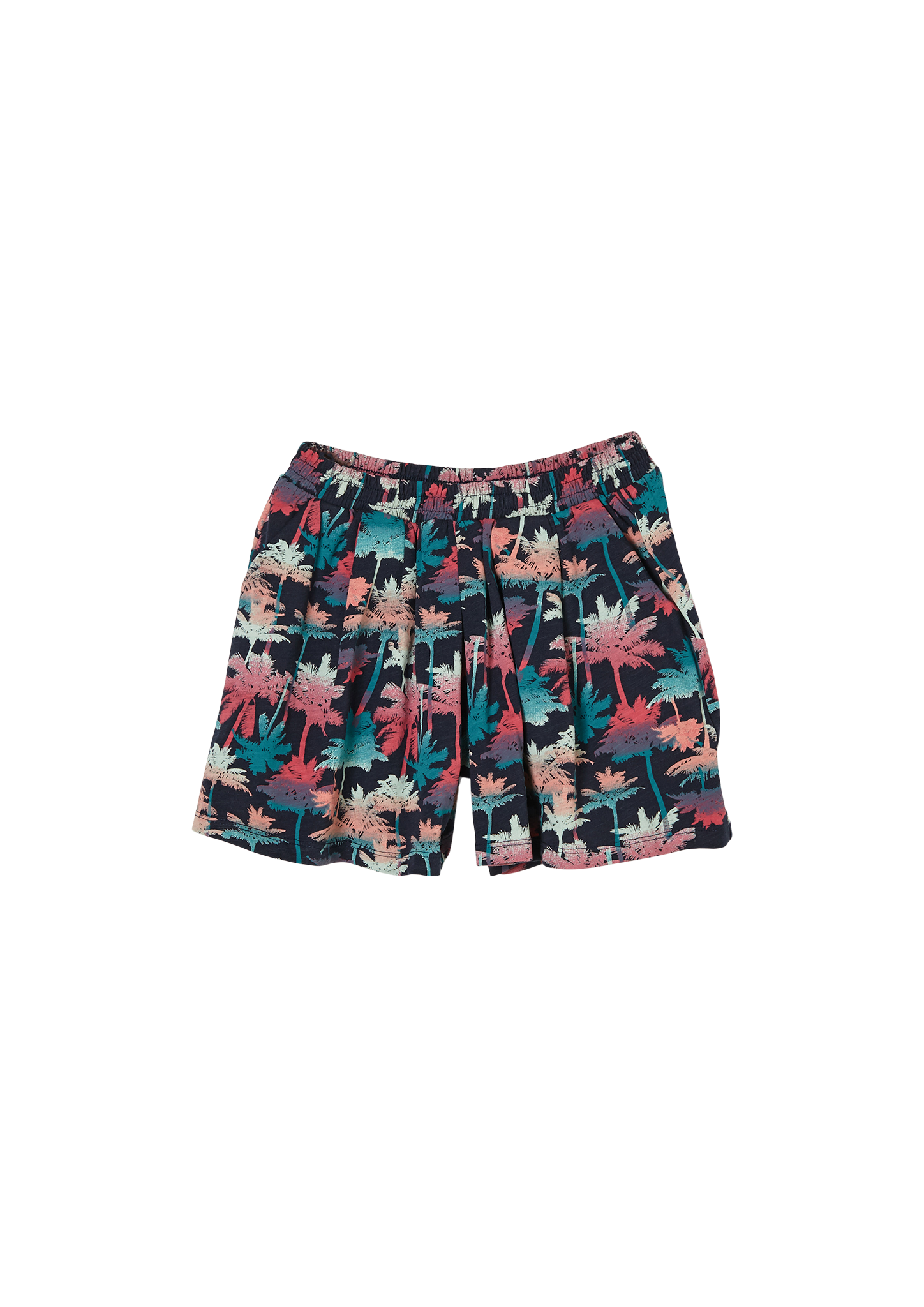 s.Oliver - Shorts mit Allover-Print, Kinder, blau