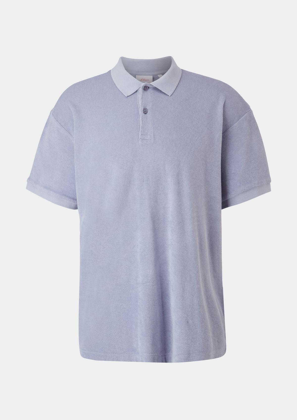 s.Oliver Polo shirt made of terrycloth fabric