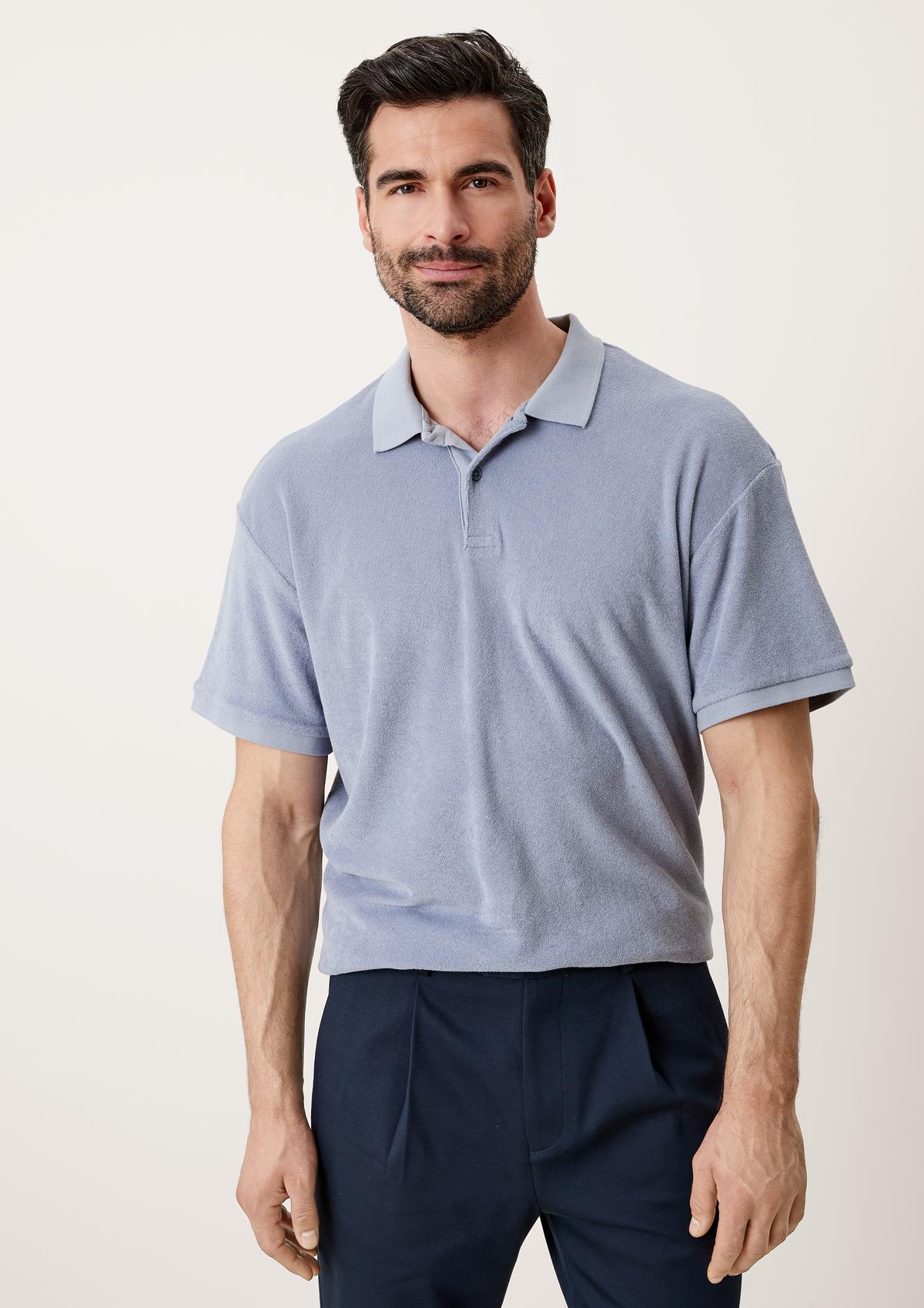 s.Oliver Polo shirt made of terrycloth fabric