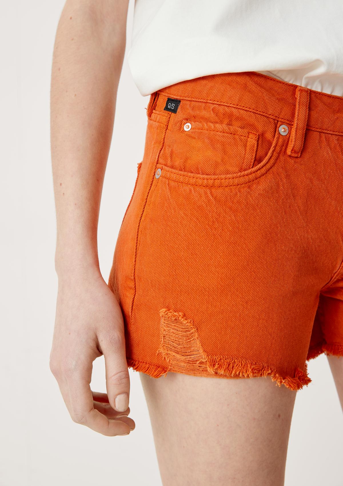s.Oliver Slim: šortky z džínsoviny